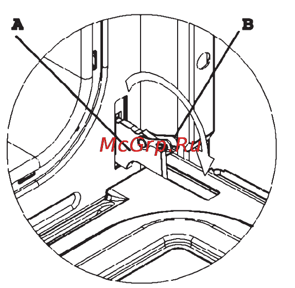 Candy Gas P-Line FLG 203/1 X [23/31] Как снять дверцу печи рис 10