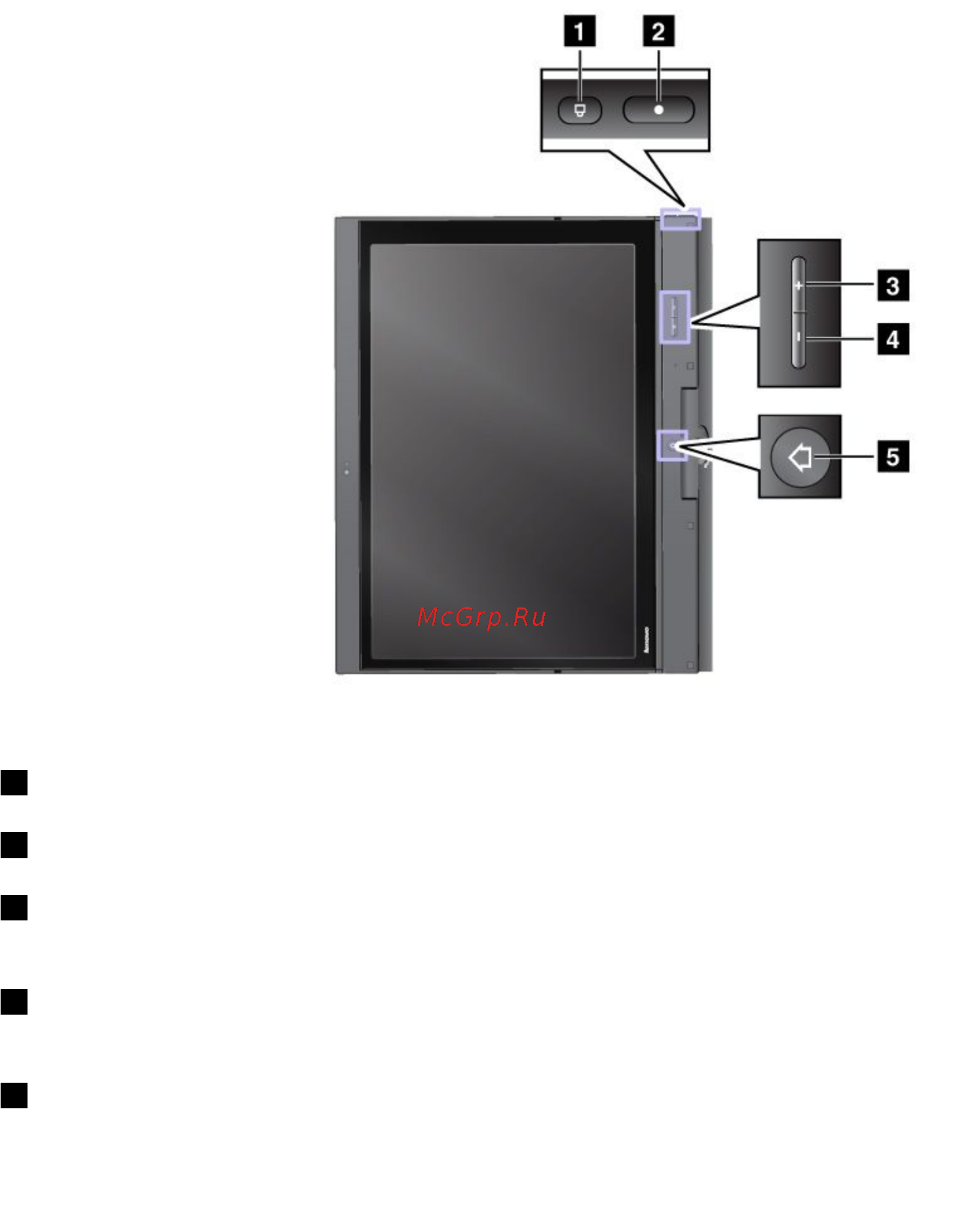 Lenovo X1 Carbon (N3K9BRT) [39/154] Использование кнопок планшета
