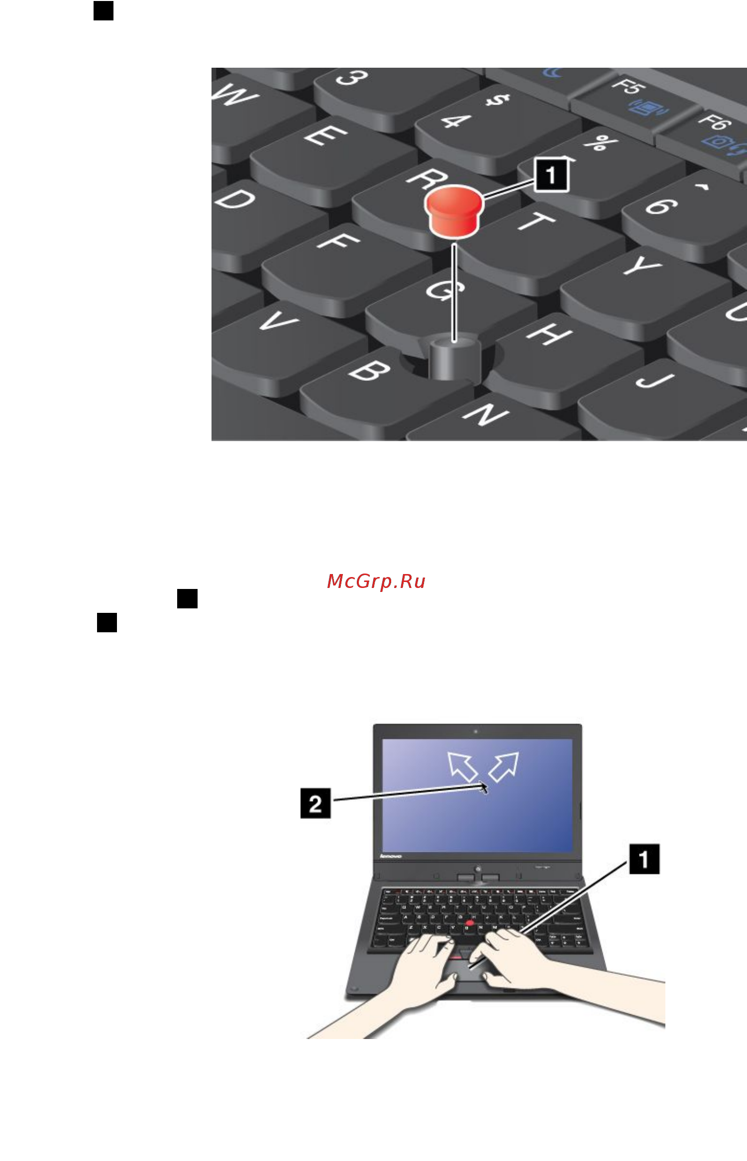 Lenovo ThinkPad X1 Carbon (N3KFHRT) [43/154] Использование сенсорной панели