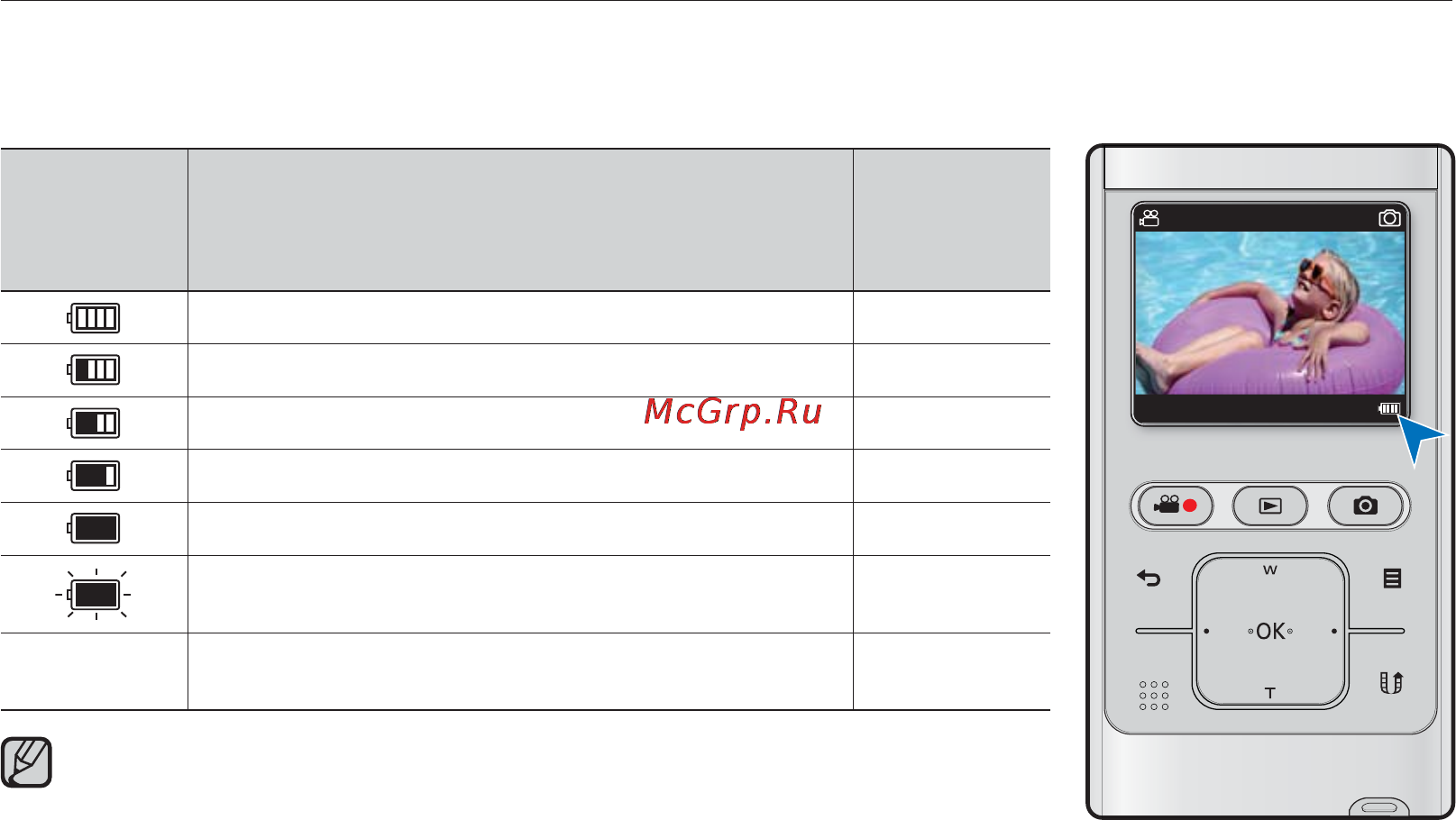Samsung HMX-U10SP [24/98] Подготовка