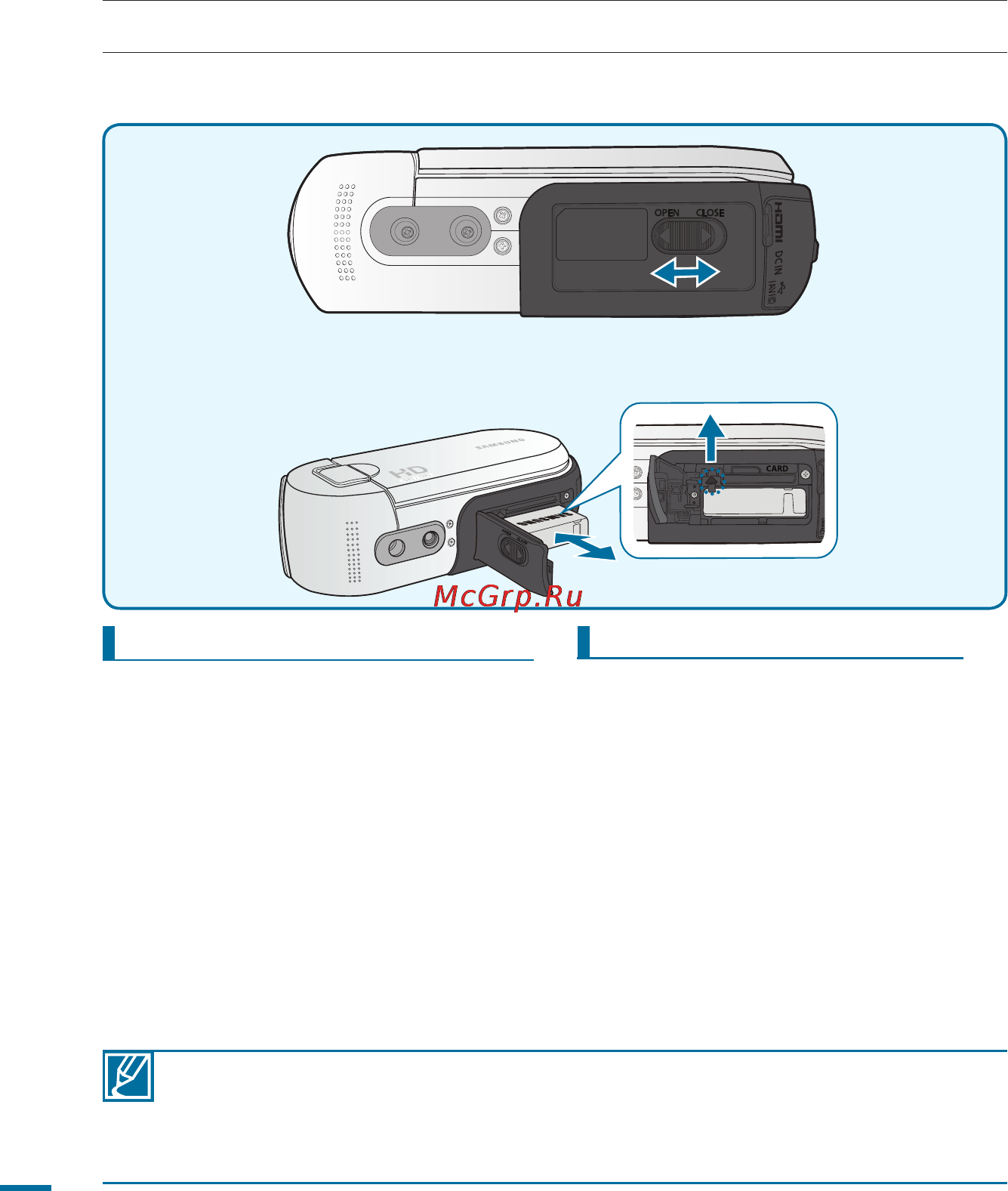 Samsung HMX-R10BP [26/153] Использование батарейного блока