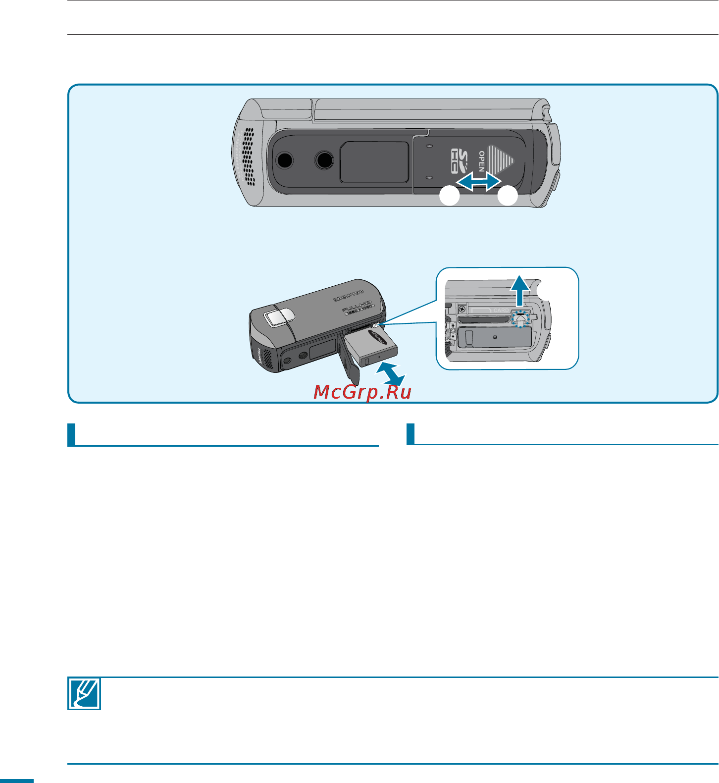 Samsung HMX-M20SP [24/144] ❷ ❶