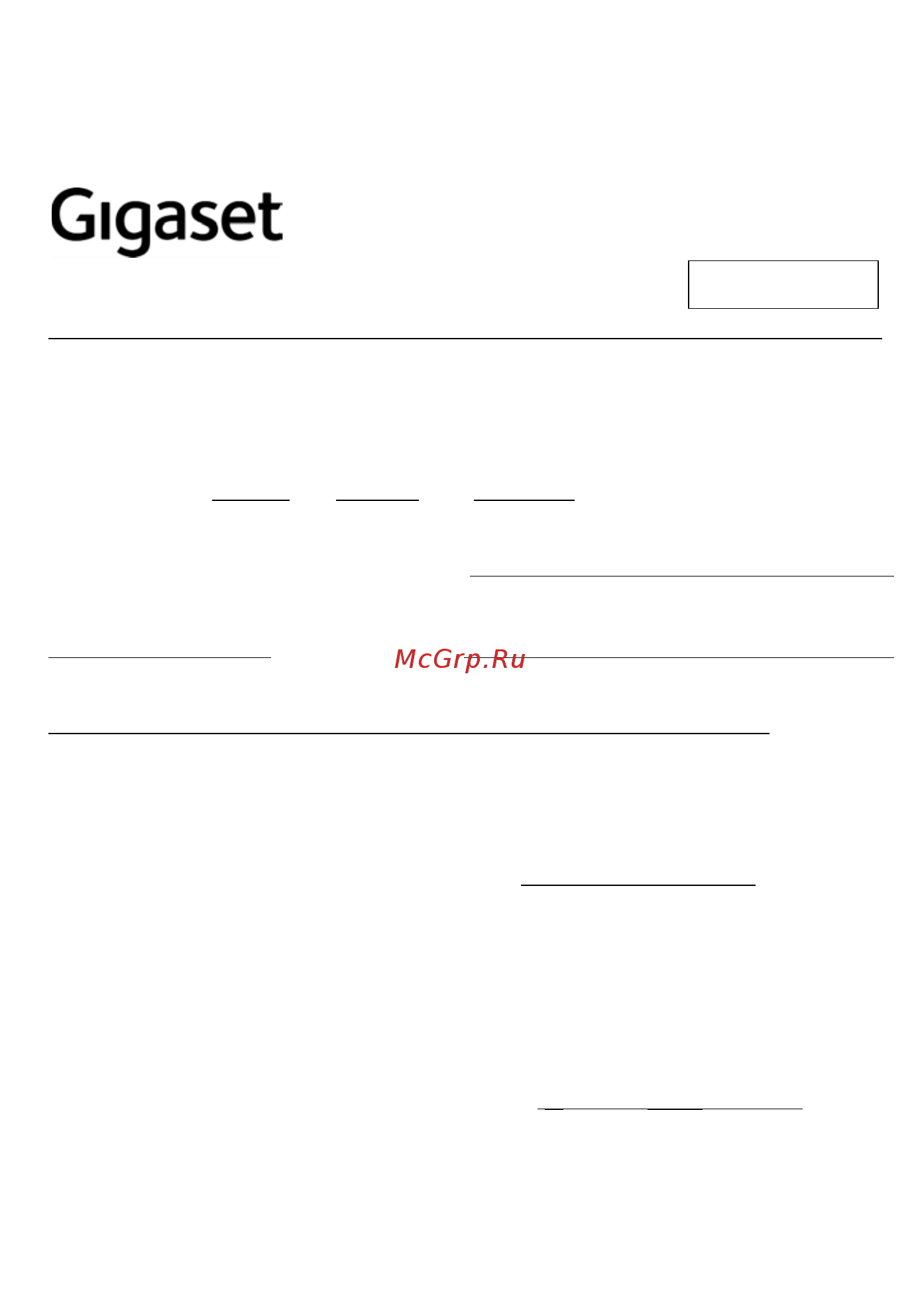 Gigaset E310 Light Grey [57/72] Россия