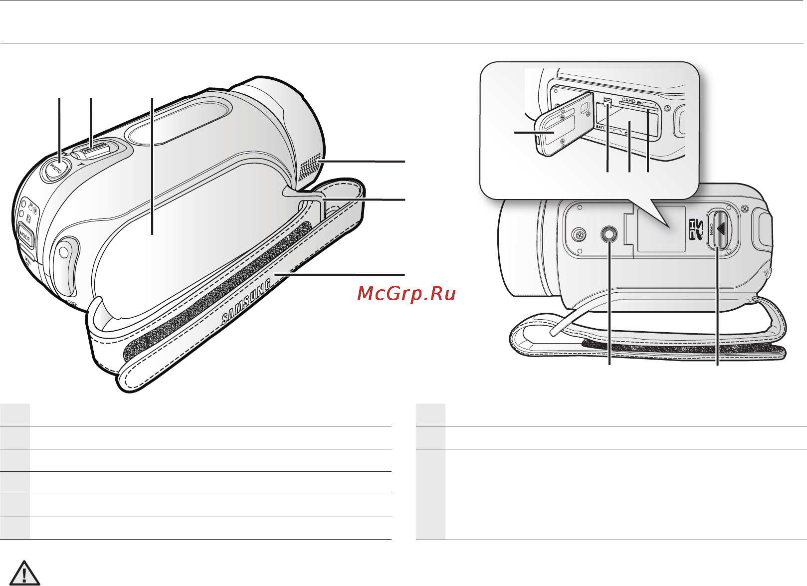 Samsung HMX-H104BP [19/143] Знакомство с камерой вч