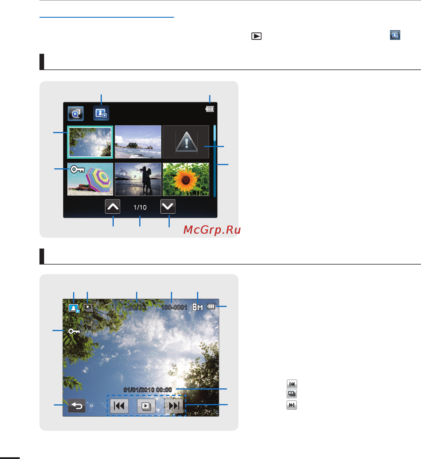 Samsung HMX-E10WP [22/94] Знакомство с видеокамерой