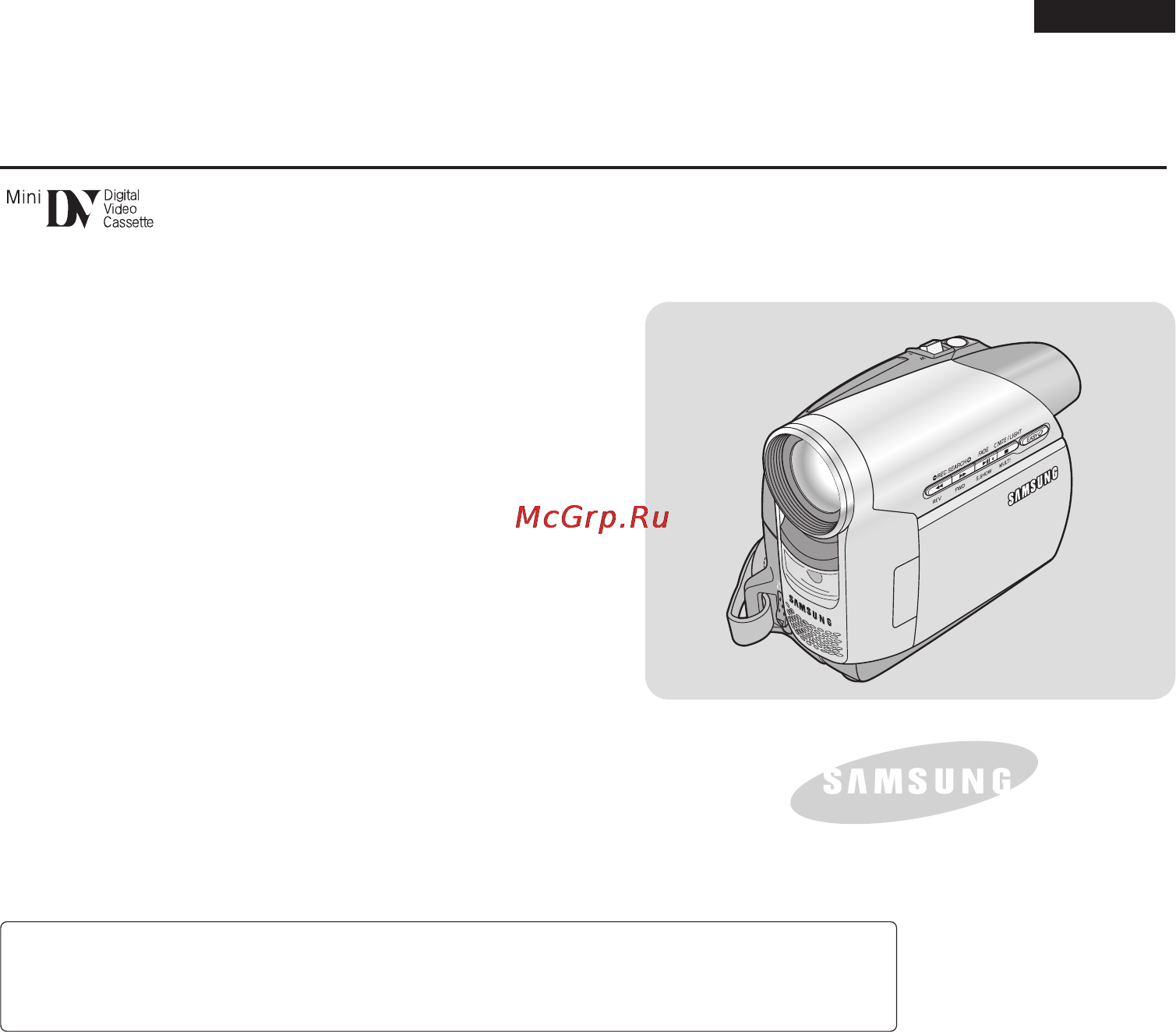 Samsung VP-D371I Инструкция по эксплуатации онлайн