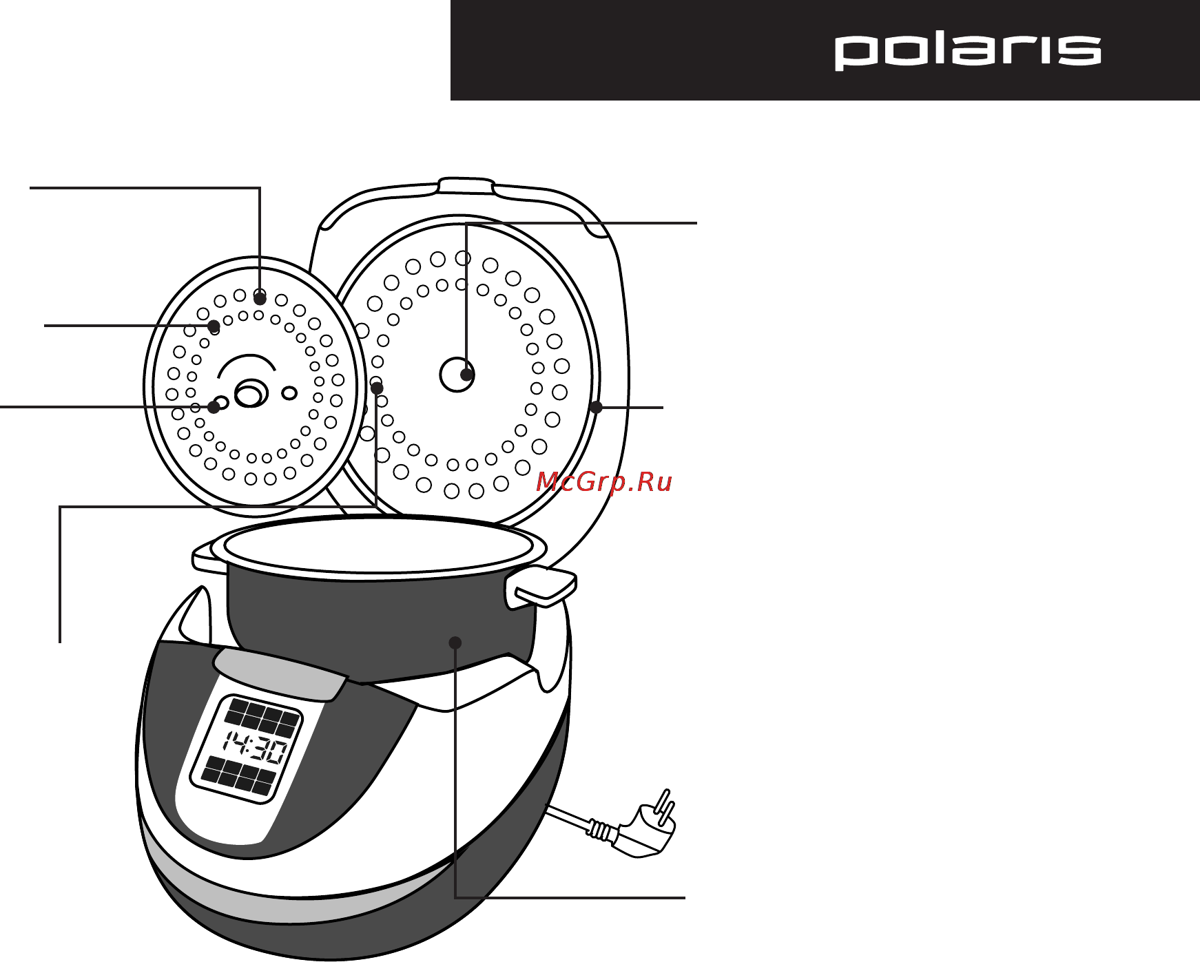 Polaris PPMC 0124D [7/56] Внутренняя крышка