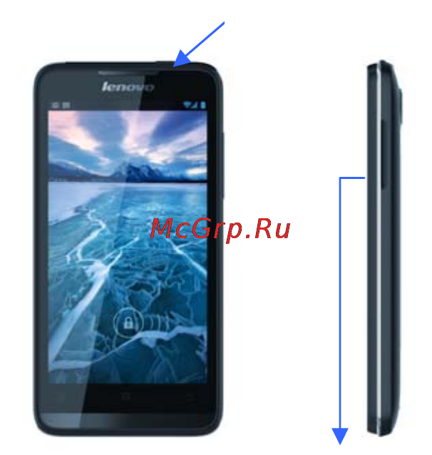 Lenovo P770 Blue [19/27] Xác định cổng nối và bố trí nút