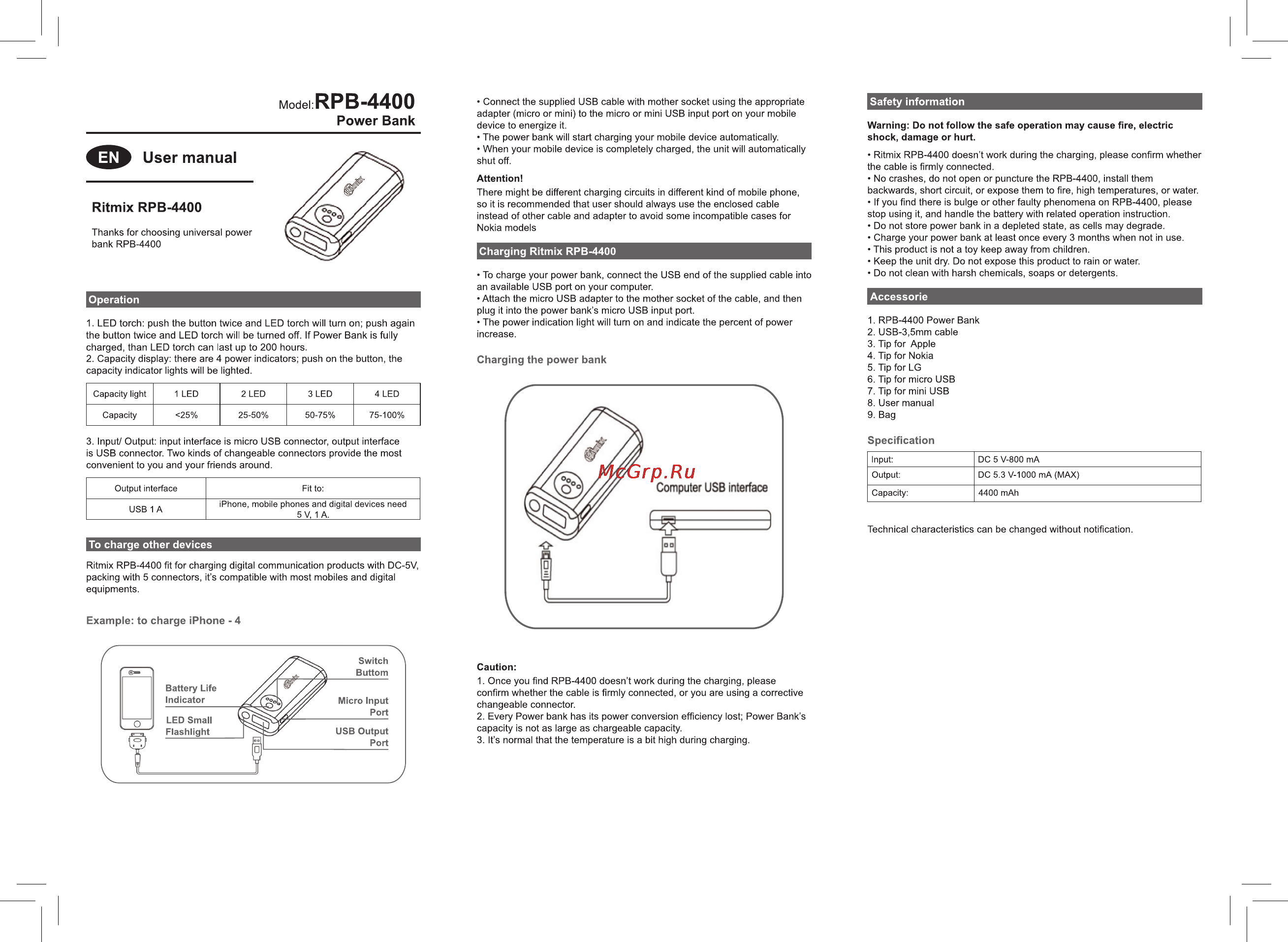 Ritmix RPB-4400 [2/2] Rpb 4400