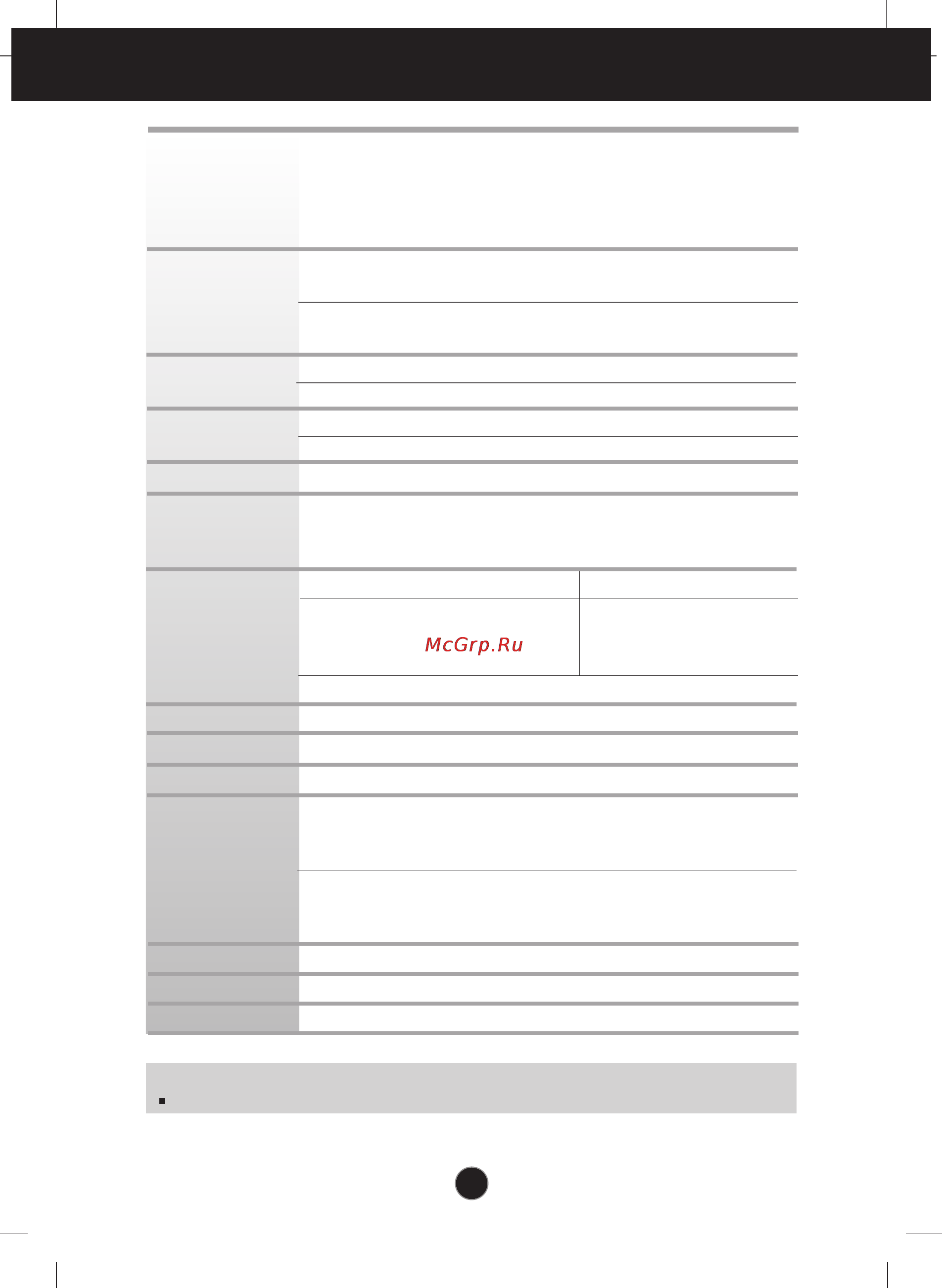 LG L222WS-SN [20/23] Specifications