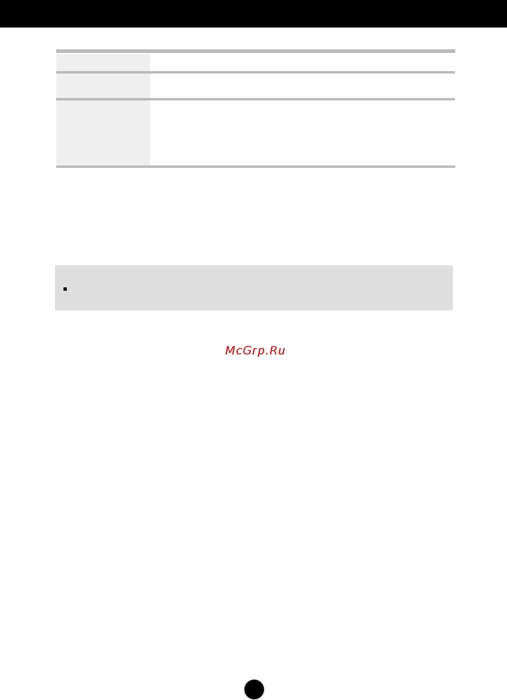 LG L226WU-PF [25/28] Спецификации