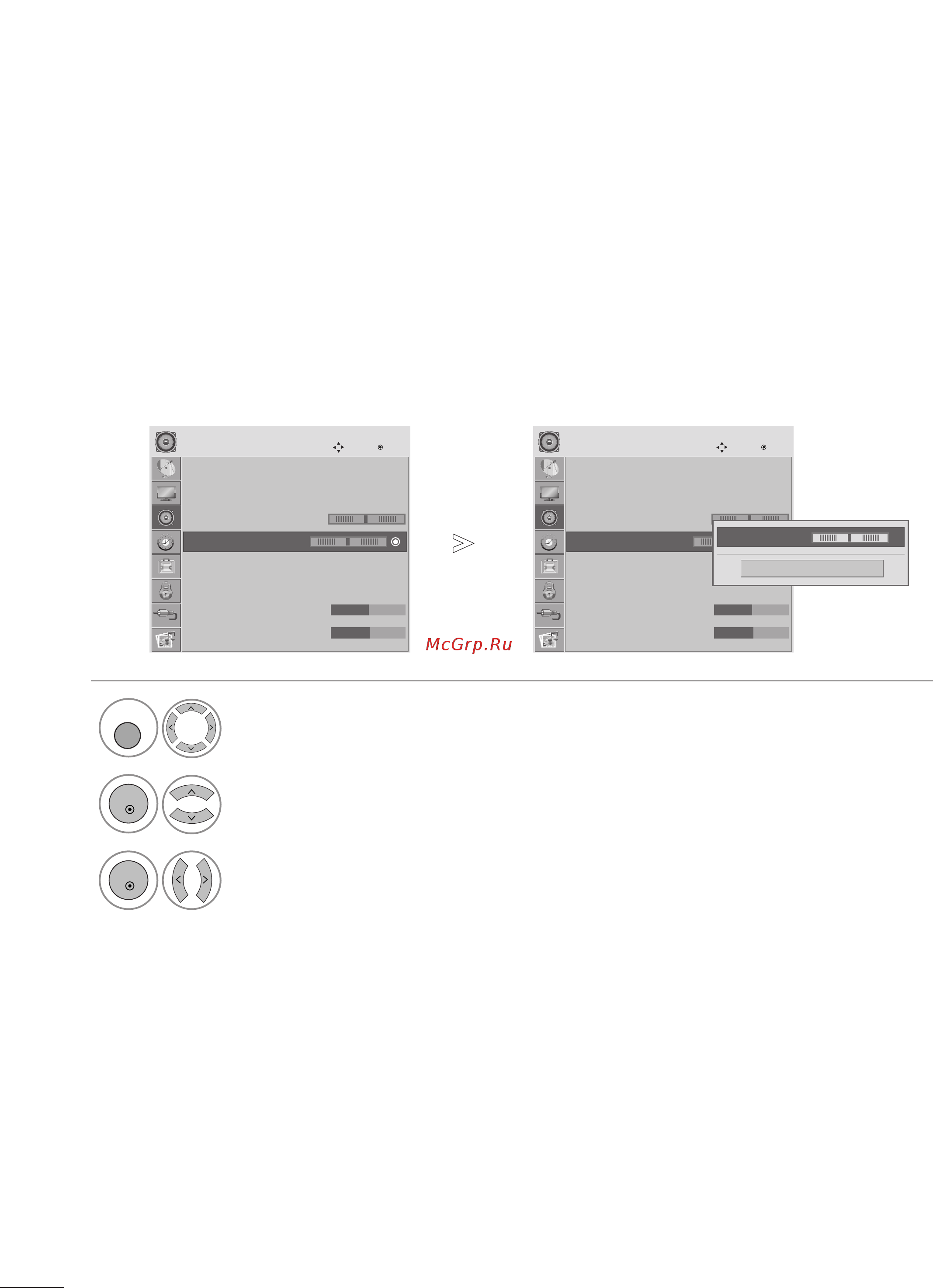 LG M2262D-WZ [68/124] Управление звуком и выбор языка
