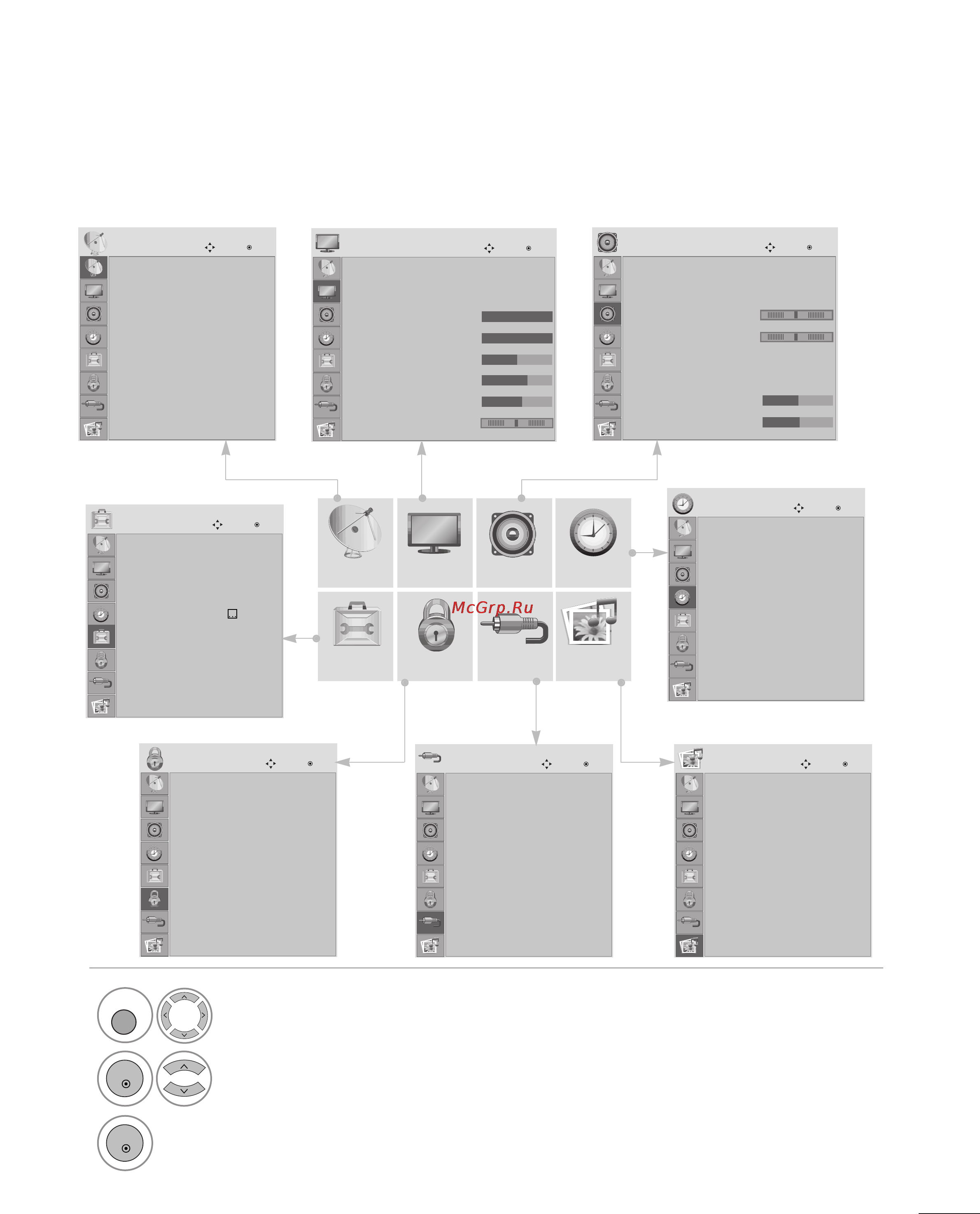 LG M237WDP-PC [29/116] Выбор экранных меню и настройка