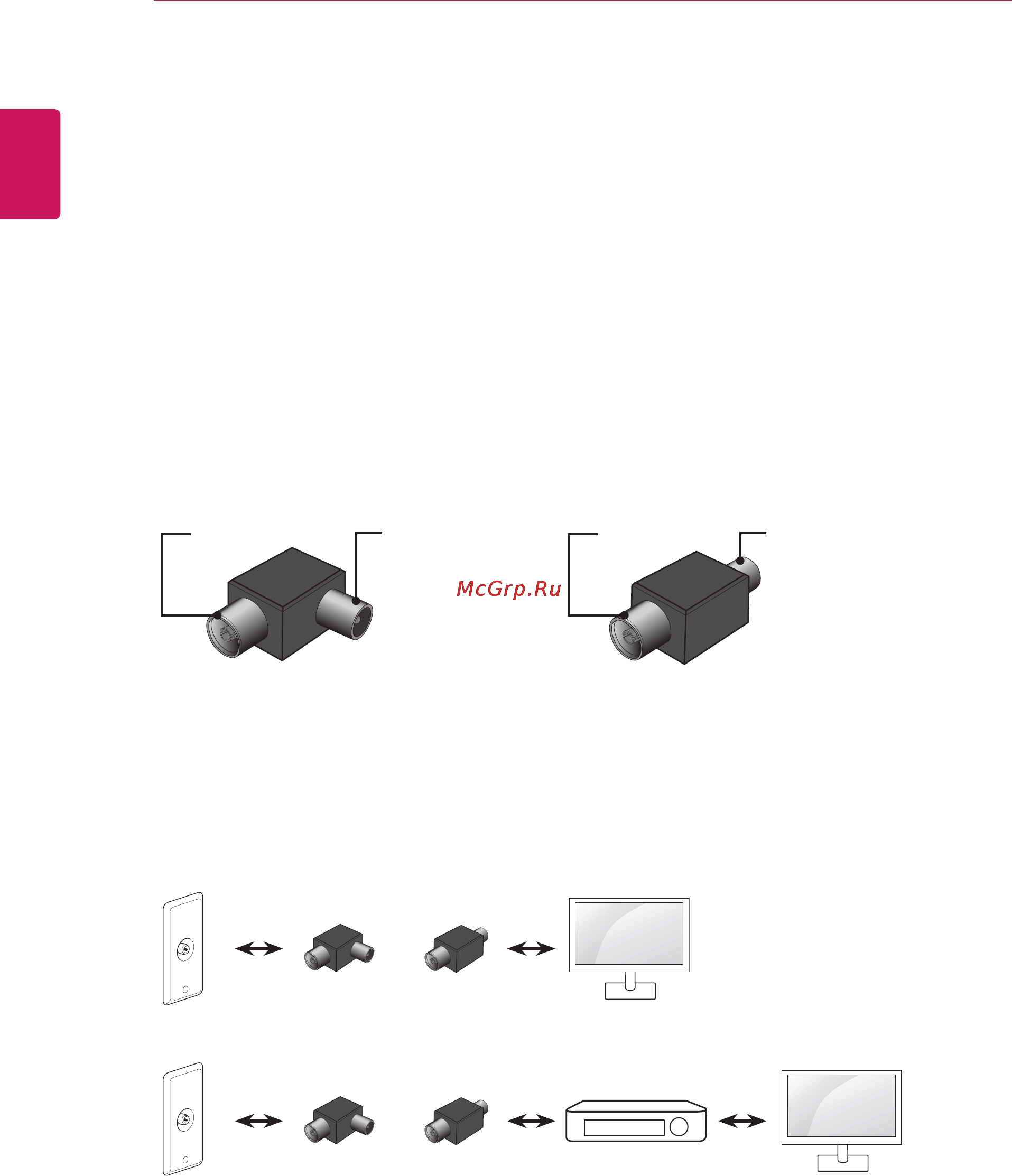 LG M2232D-PZ [44/46] Руководство по установке антенного изолятора