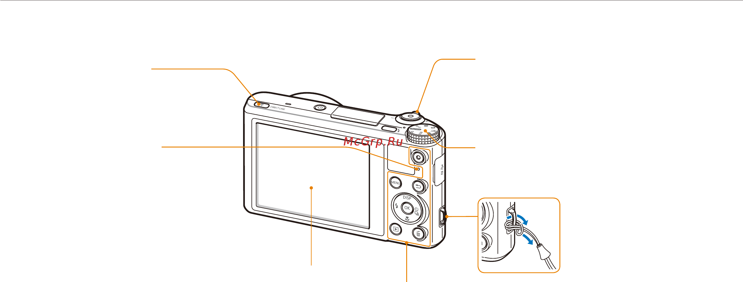 Samsung EC-WB251F White [23/166] Внешний вид камеры
