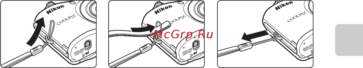 Nikon Coolpix L28 Red [5/200] Крепление ремня фотокамеры