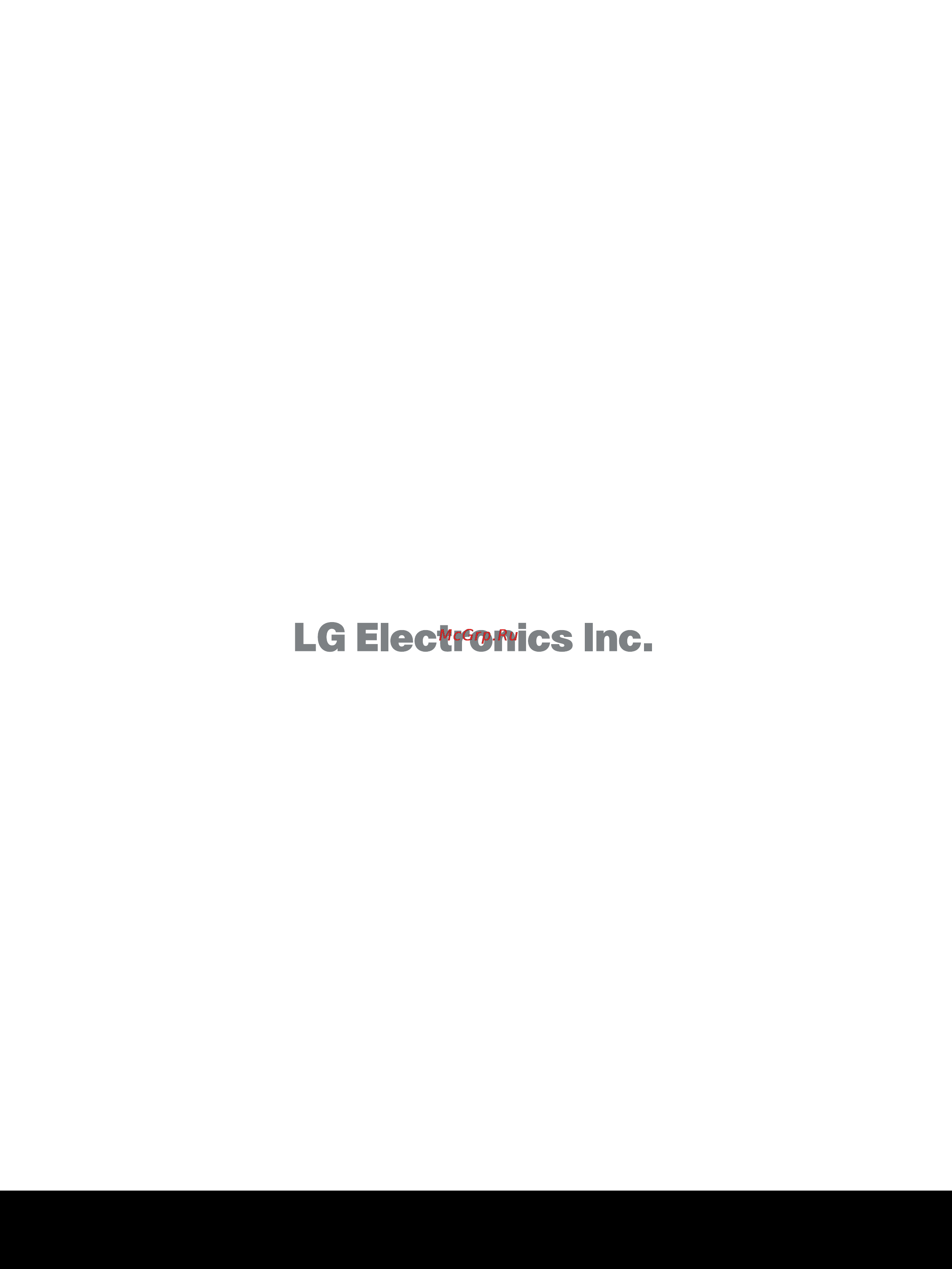 LG 50PG100R Инструкция по эксплуатации онлайн [98/98] 93038