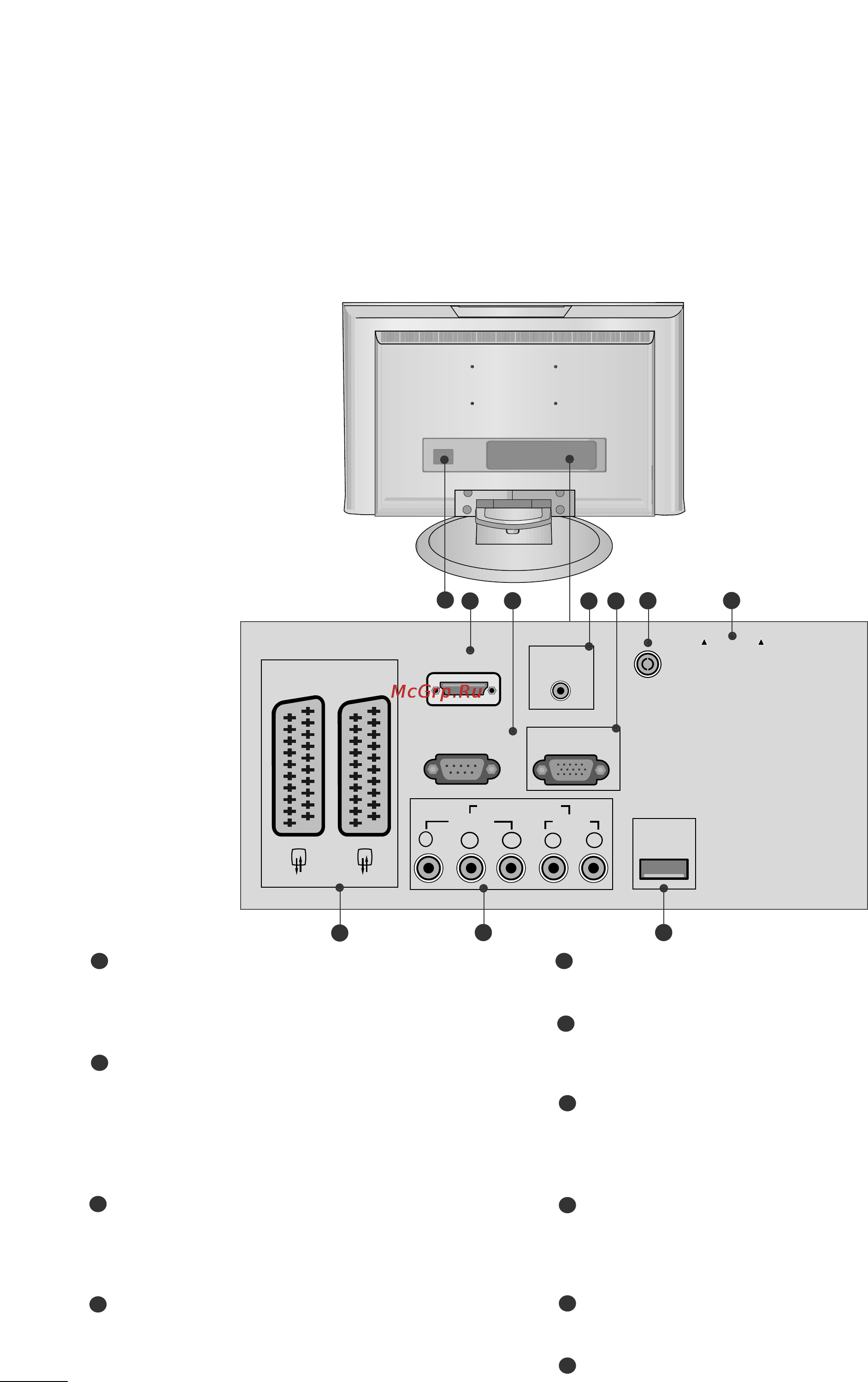 LG M228WDP-BZJ [3/97] Информация о задней панели
