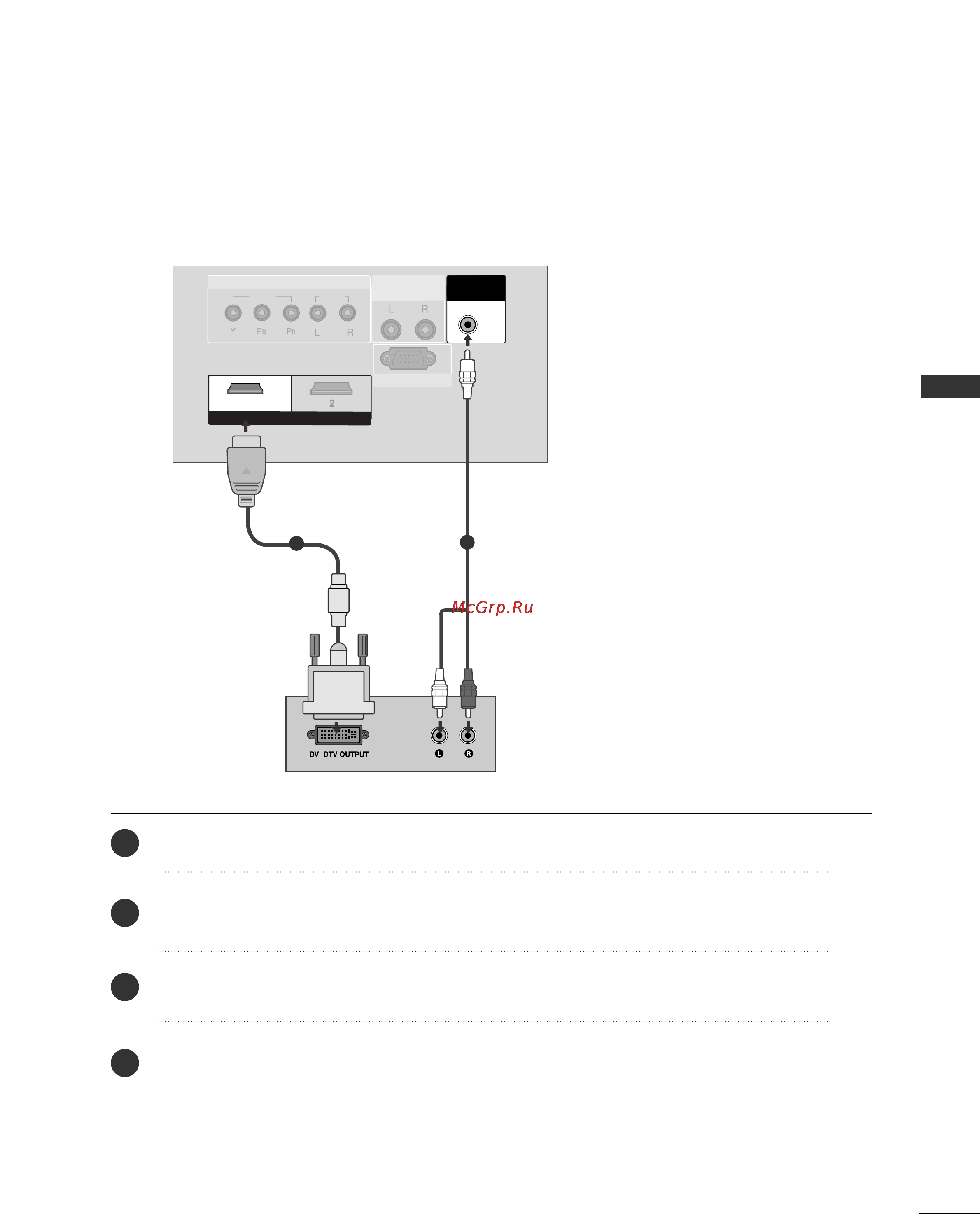 LG 32PC50 [15/78] Подключение hdmi к разъему dvi