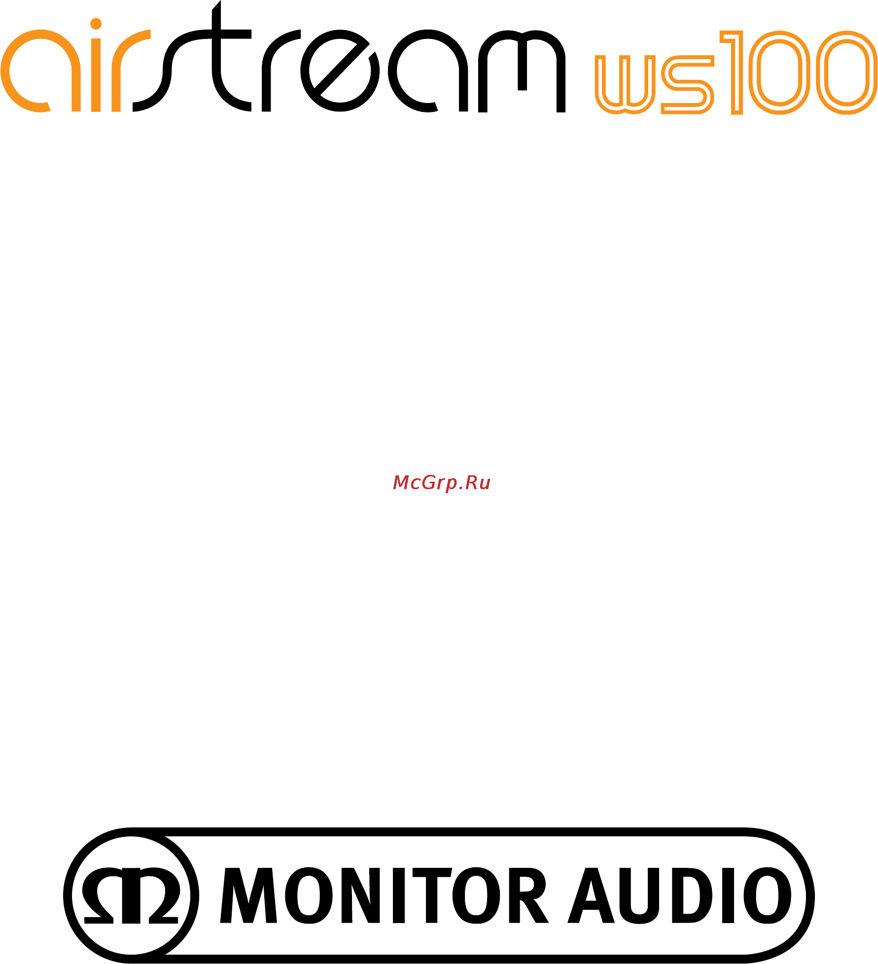 Monitor Audio Air Stream 100 Silver Инструкция по эксплуатации онлайн