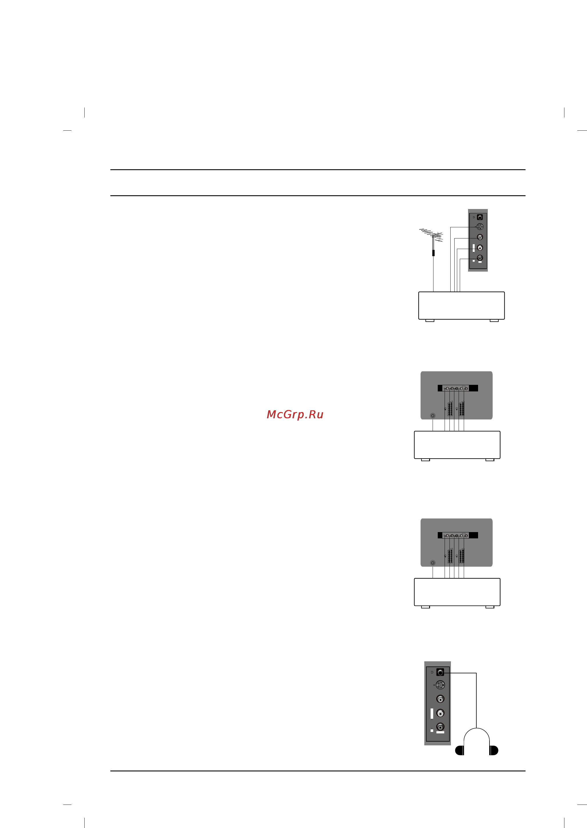 LG 29FS2ANX [31/32] Подключение внешней аппаратуры