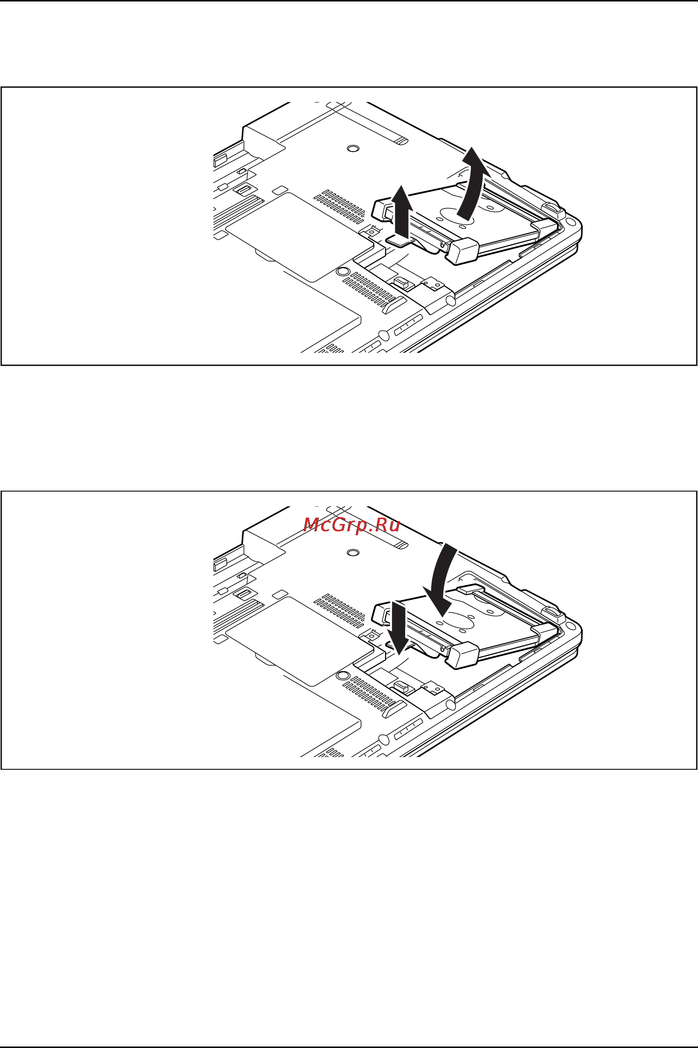 Fujitsu S762 S7620MF071RU [85/110] Снятие жесткого диска