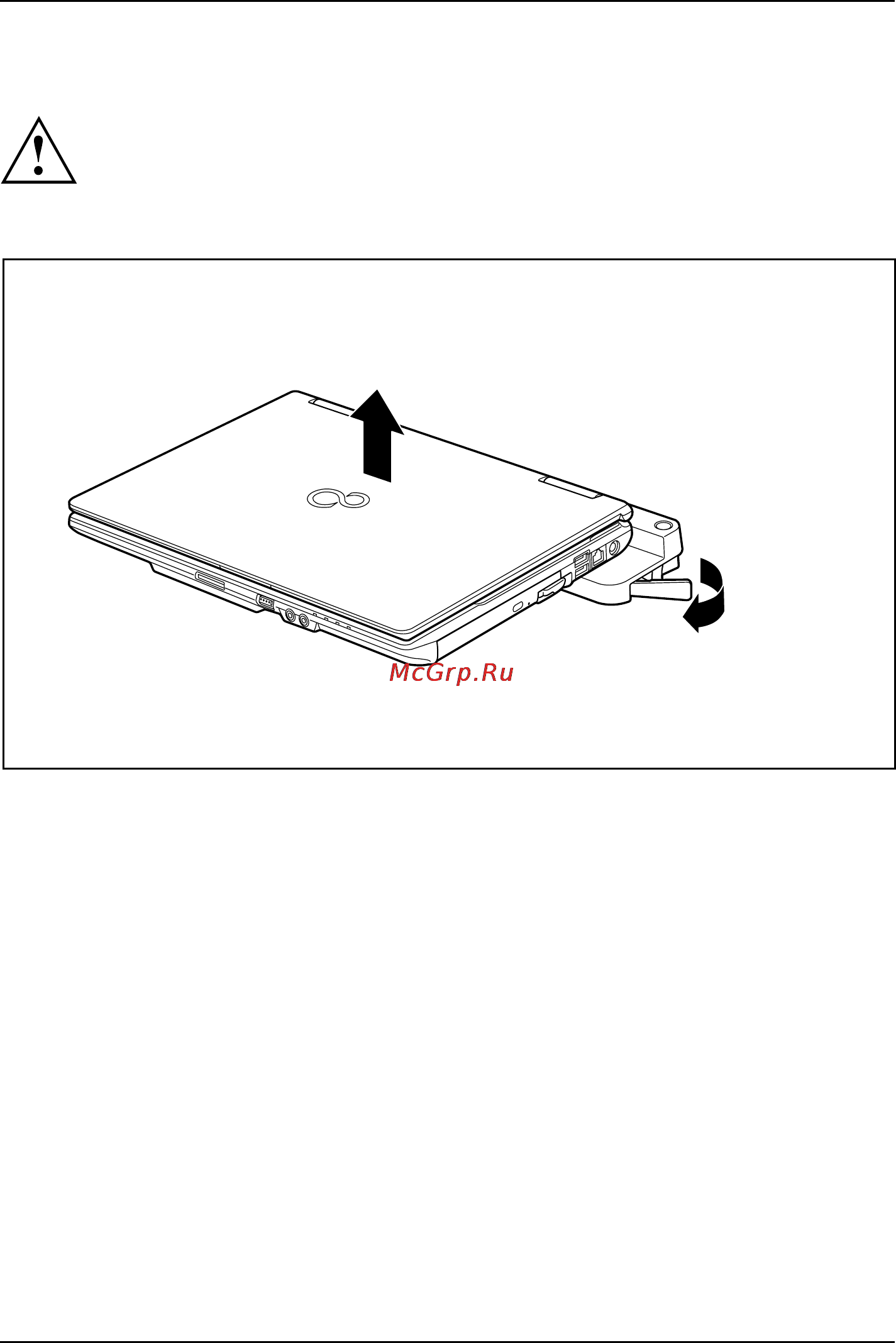 Fujitsu S752 S7520MF071RU [61/109] Отключение ноутбука от порта репликатора