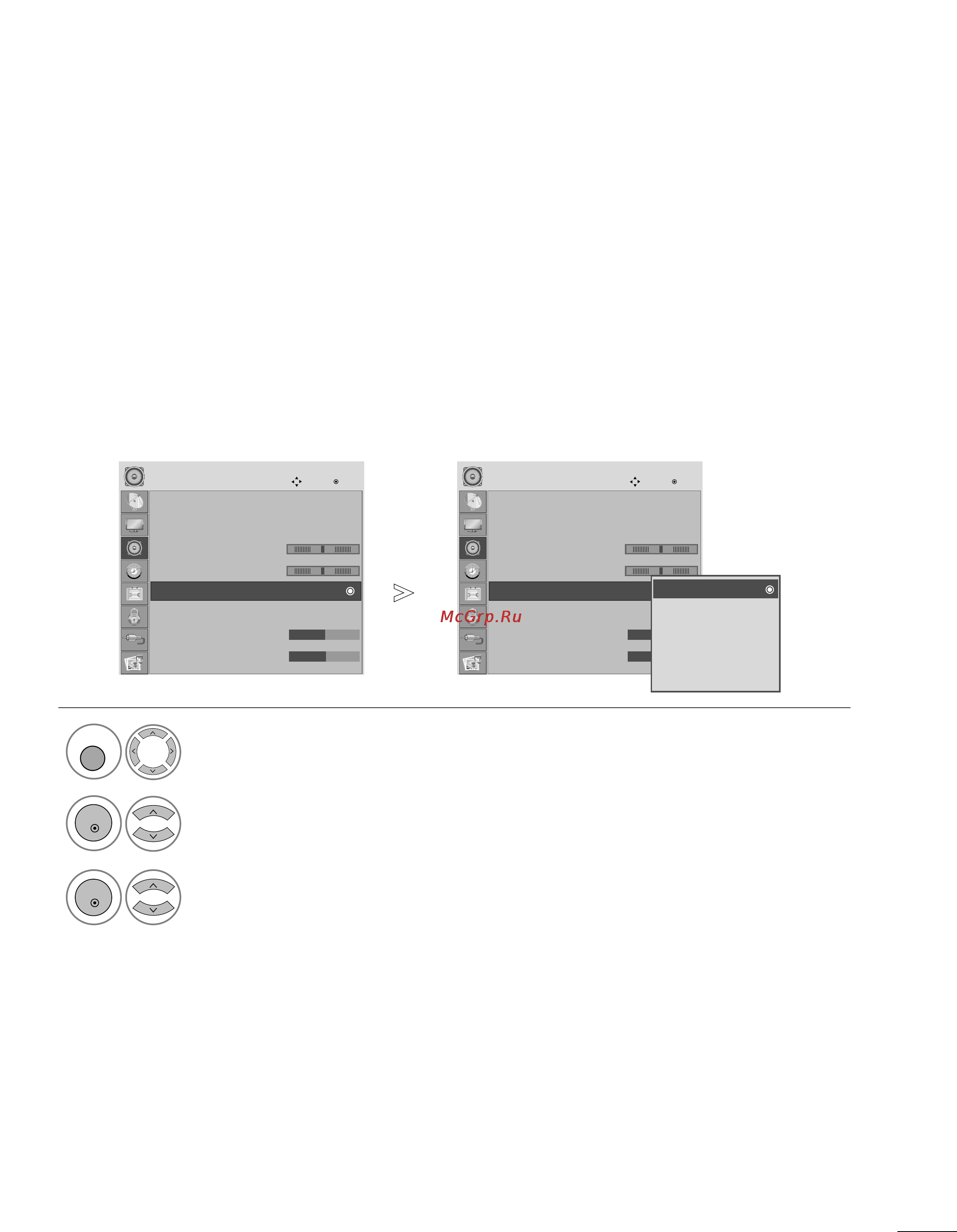 LG M2794DP-PZ [66/111] Стандартные параметры звука звуковой режим