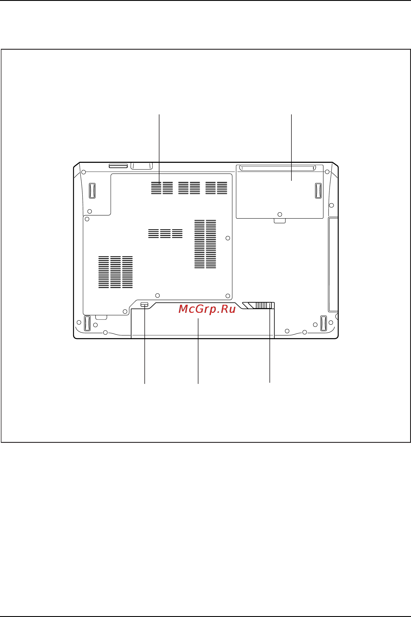 Fujitsu AH532 AH532MPZD2RU [16/90] Нижняя сторона