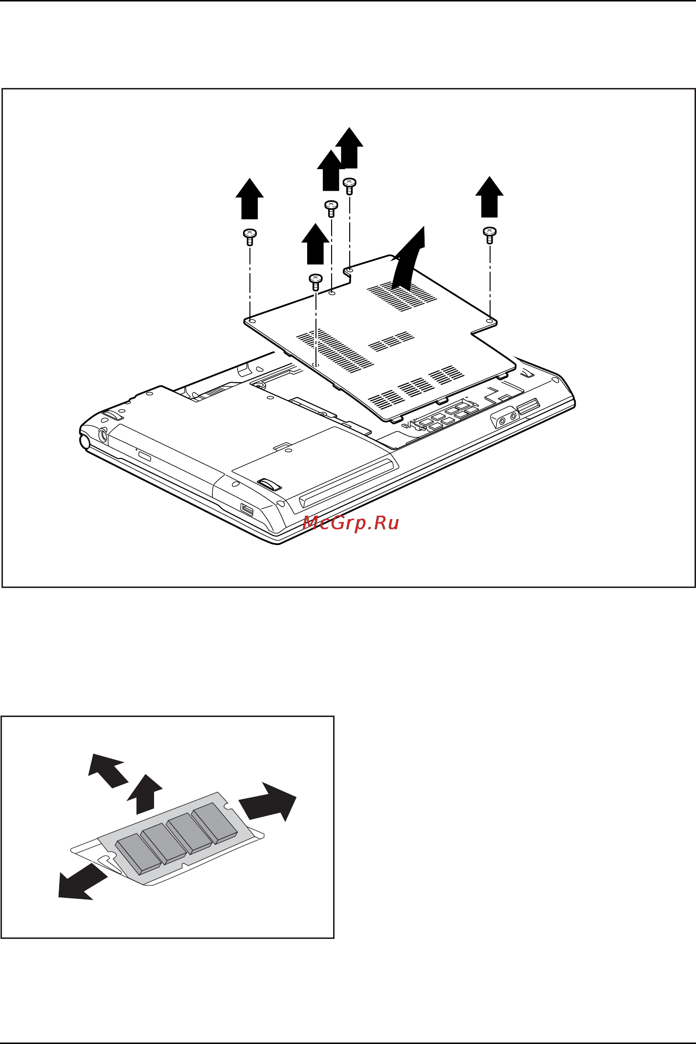 Fujitsu AH532 AH532MPZD2RU [61/90] Снятие заглушки