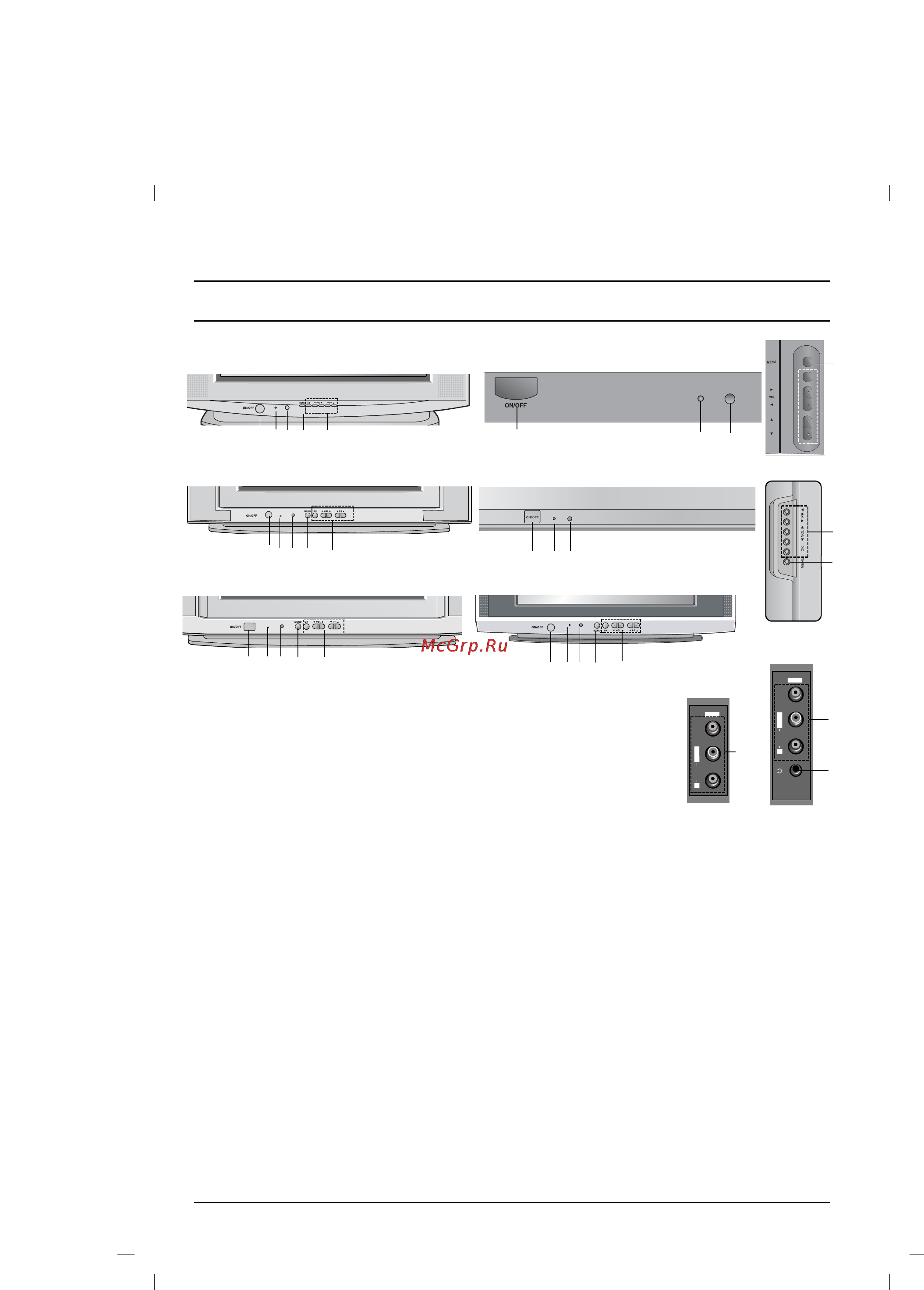 LG 21FS7RG-TS [6/28] Передняя панель