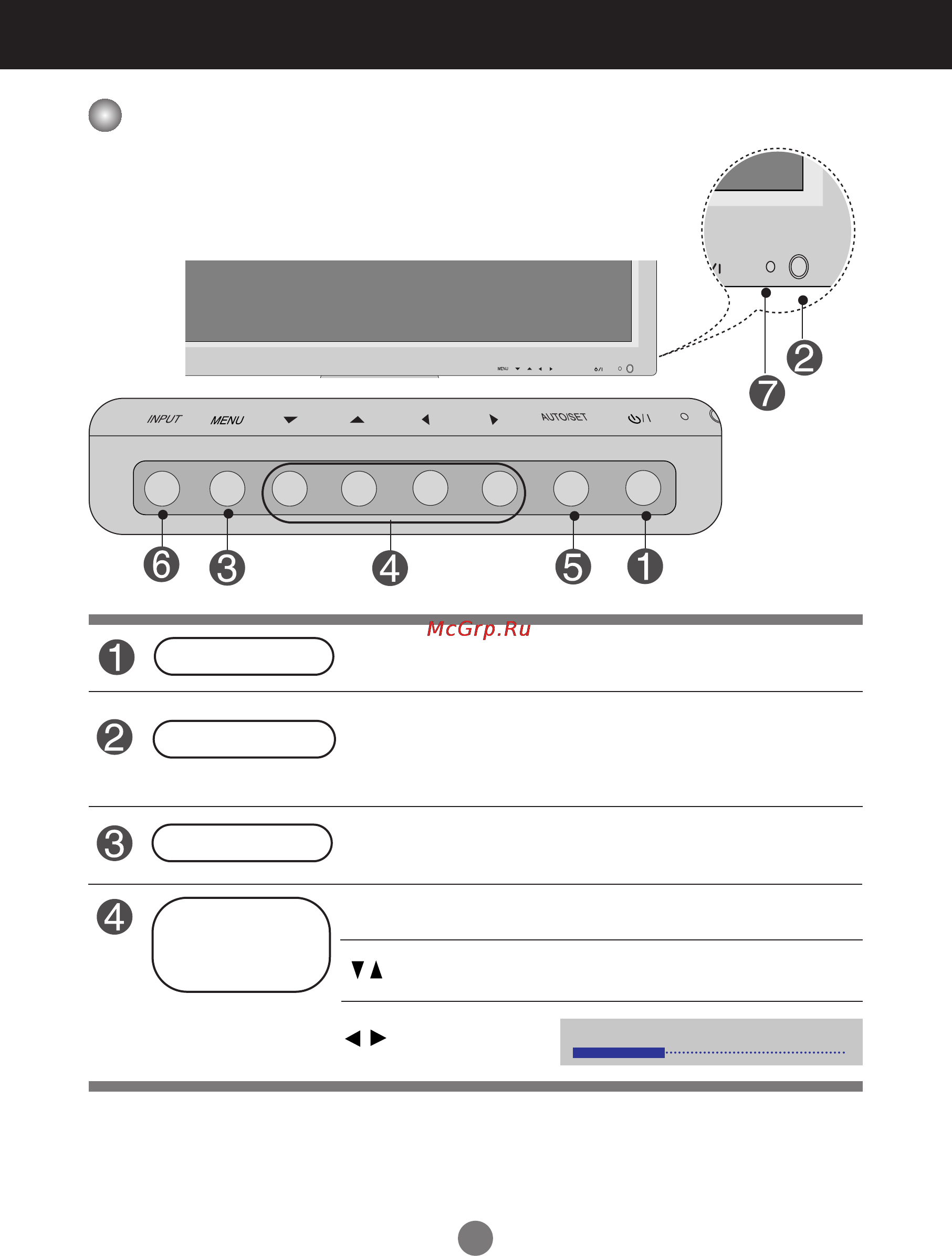 LG M3202C [17/66] Пользовательские меню