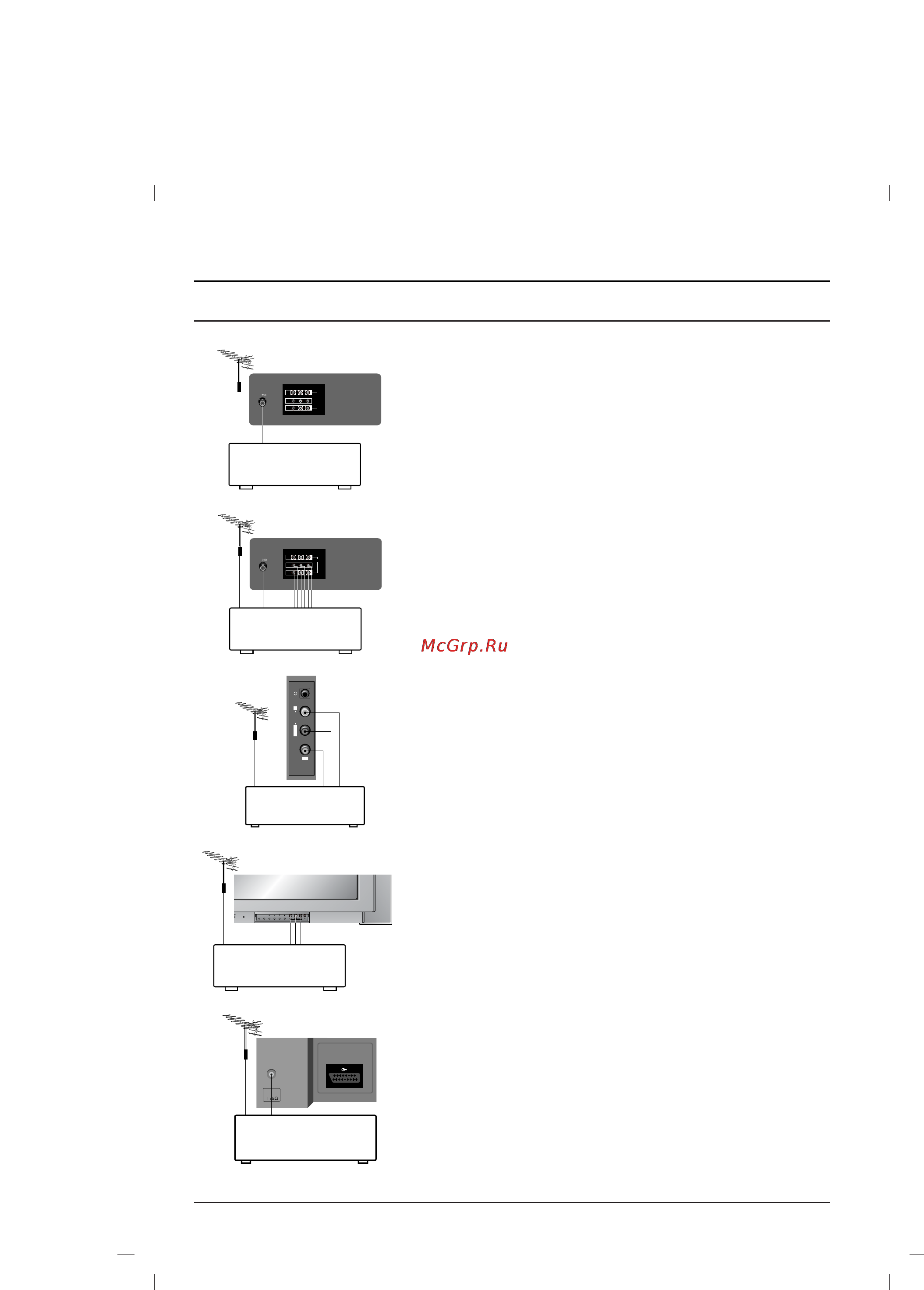 LG 21FS4RG [24/28] Подключение внешней аппаратуры