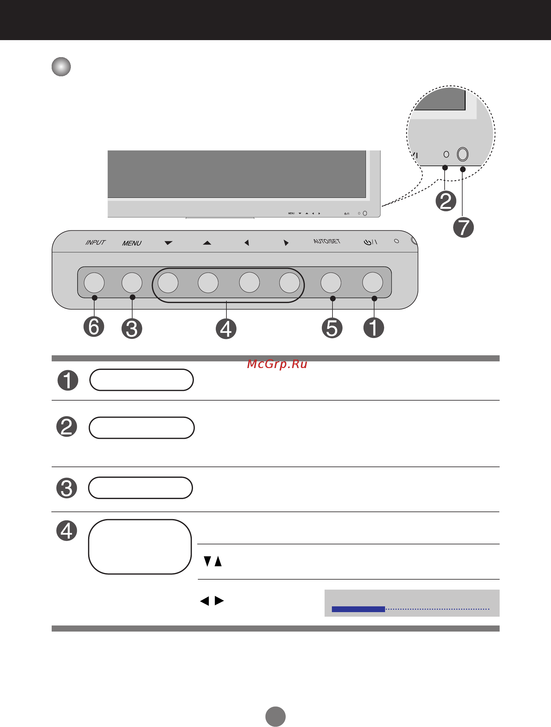 LG M3702C [18/67] Пользовательские меню