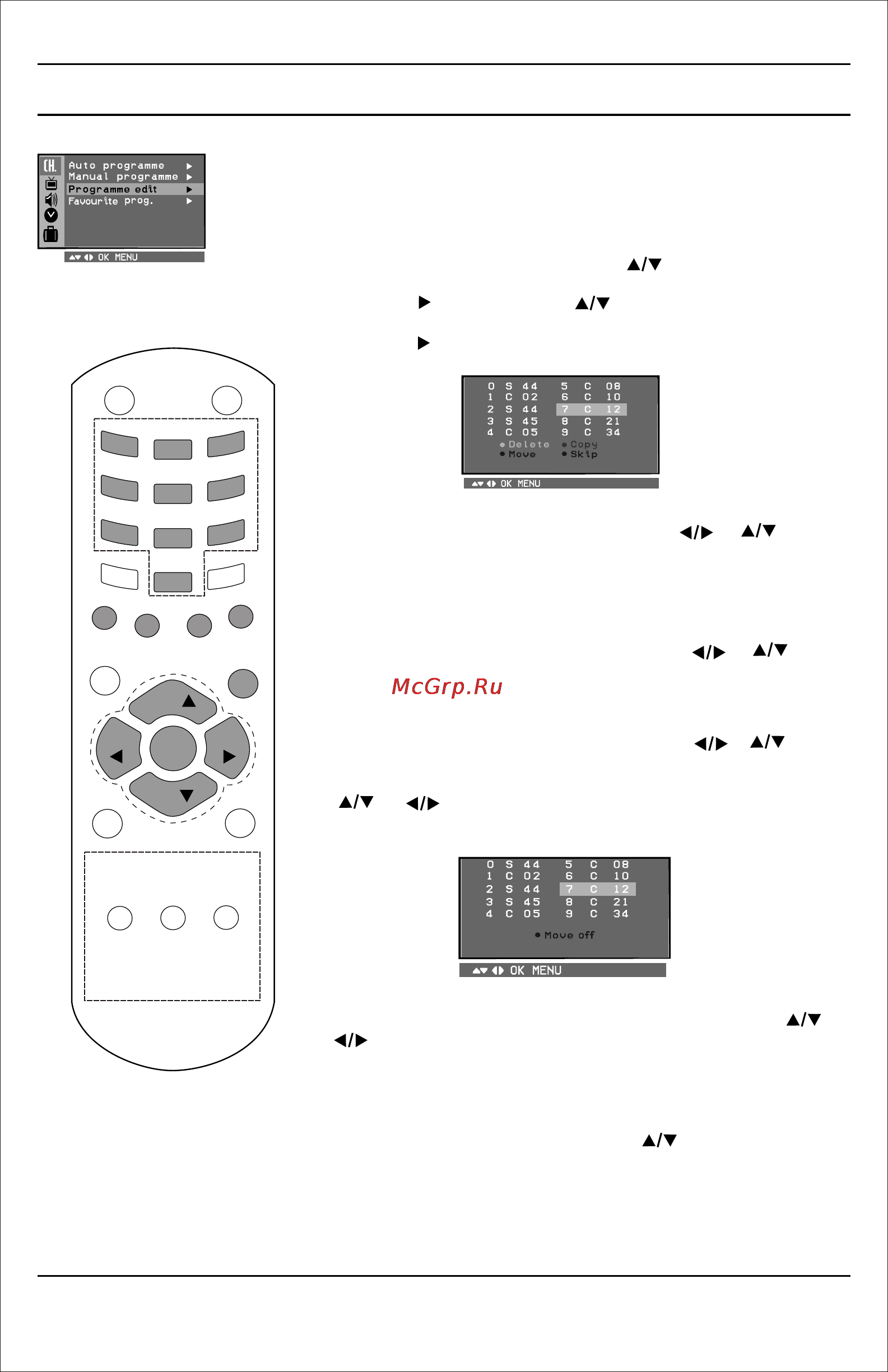 LG 21FG6RG-T9 [12/24] Setting up tv stations