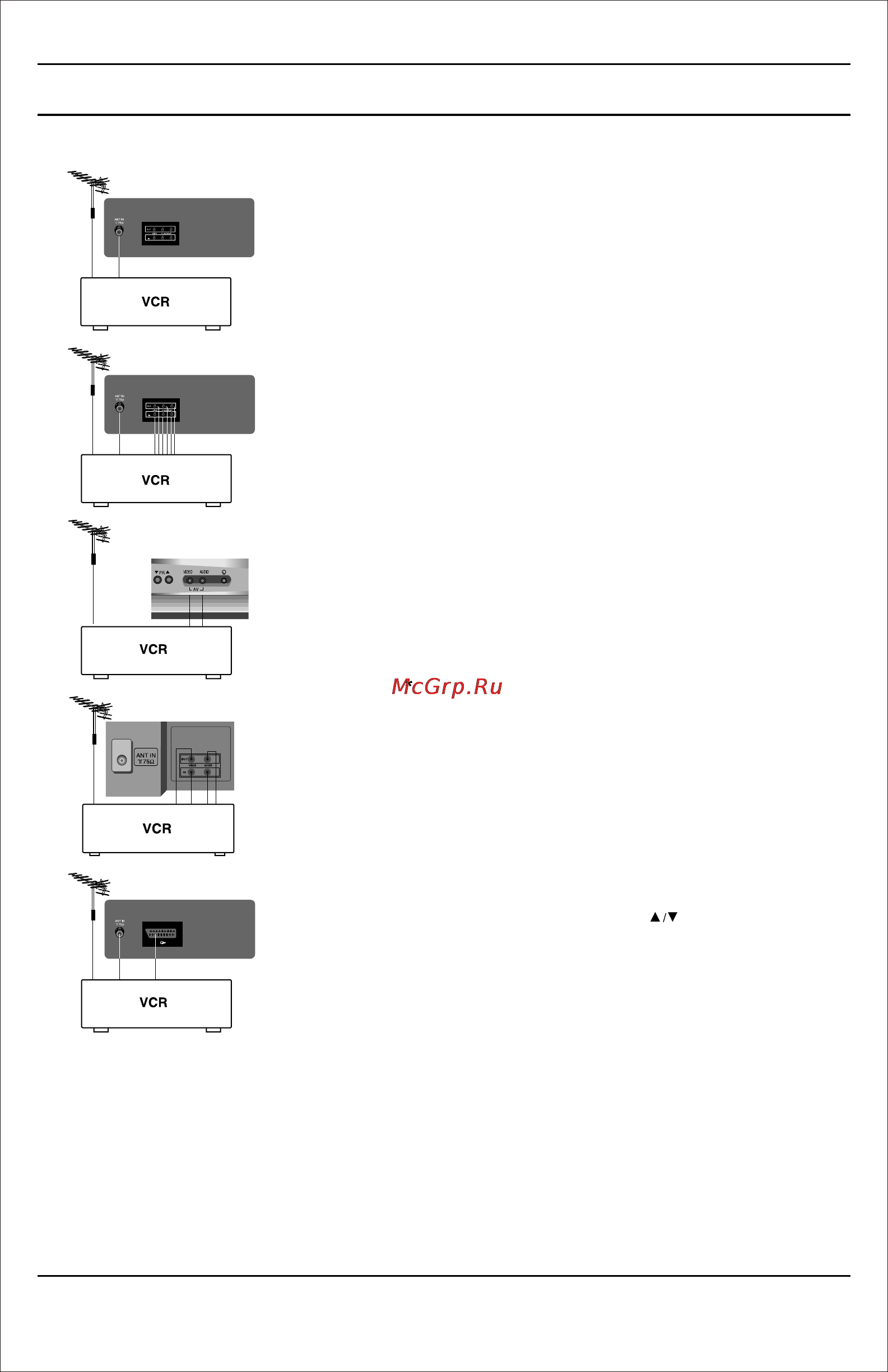 LG 21FG6RG-T9 [21/24] Connection of external equipment