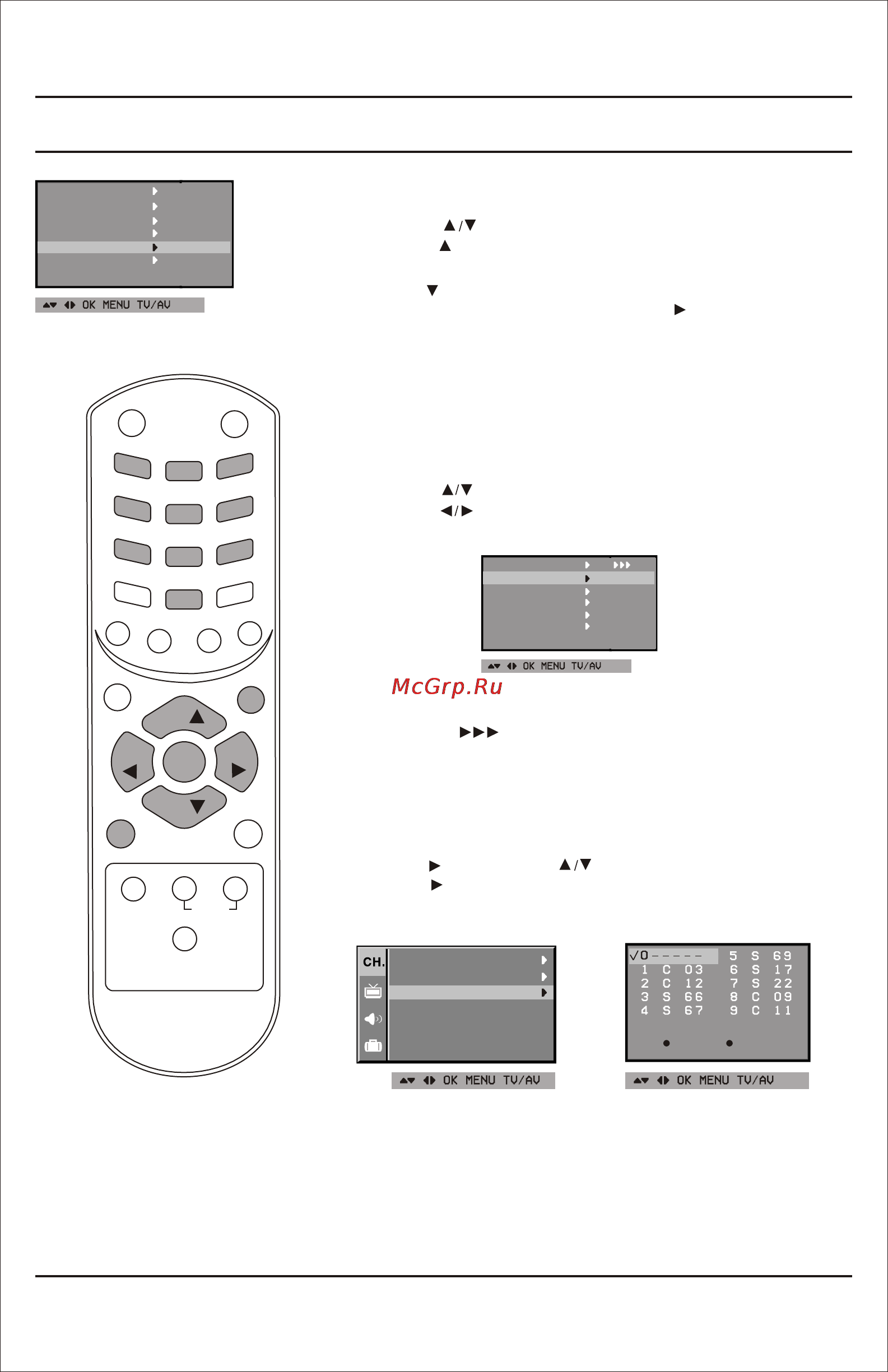 LG 21FE4RGE-TY [12/24] Setting up tv stations