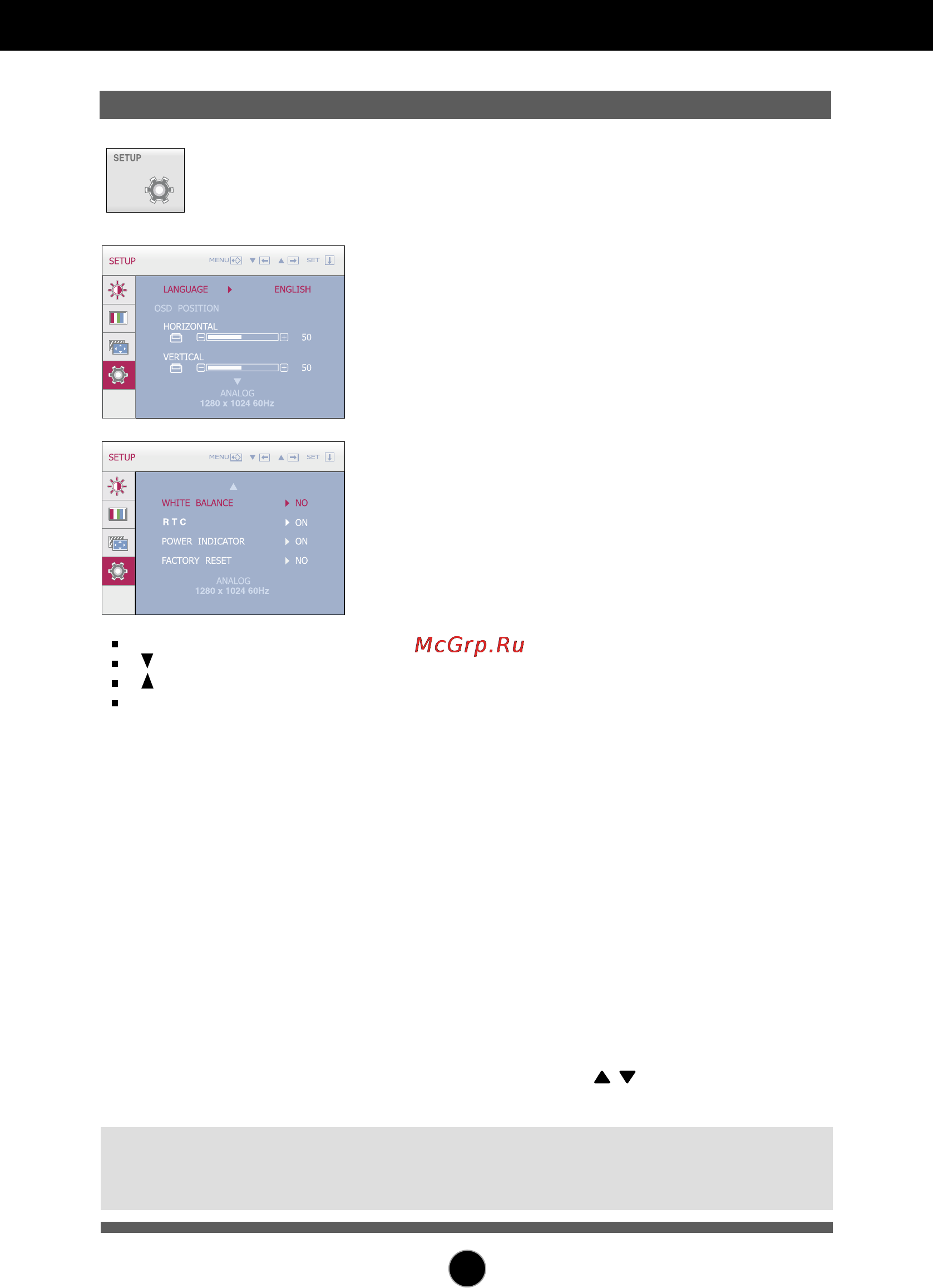 LG W2086T-PF [22/28] On screen display osd selection and adjustment