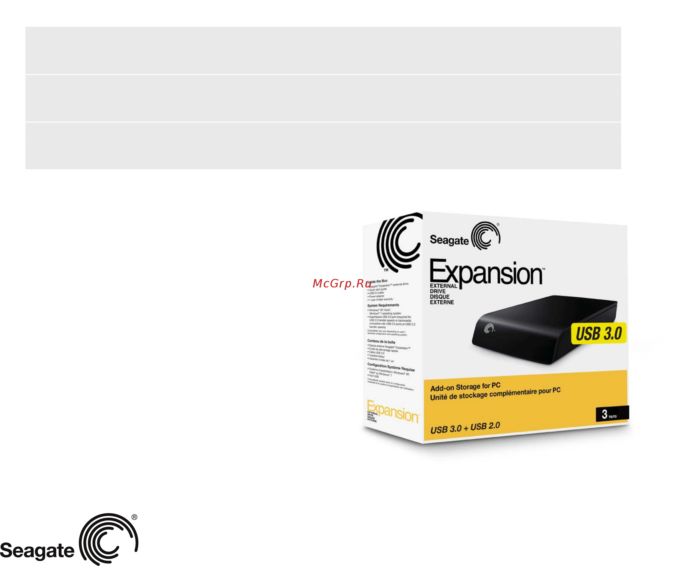 Seagate Expansion 1TB STBX1000201 Black [2/2] Мгновенно подключаемое устройство хранения данных