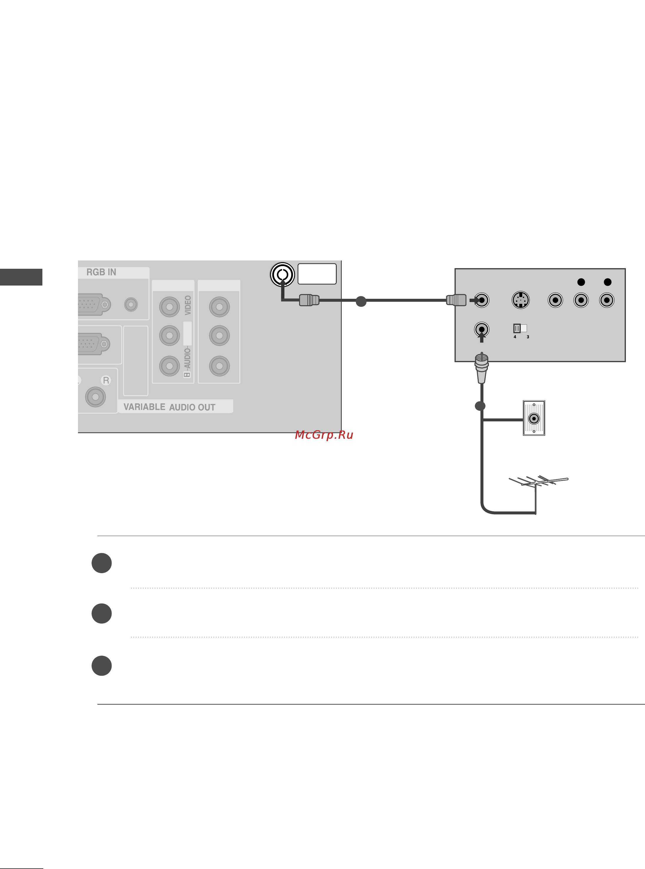 LG 52LB9RF [24/104] Vcr setup