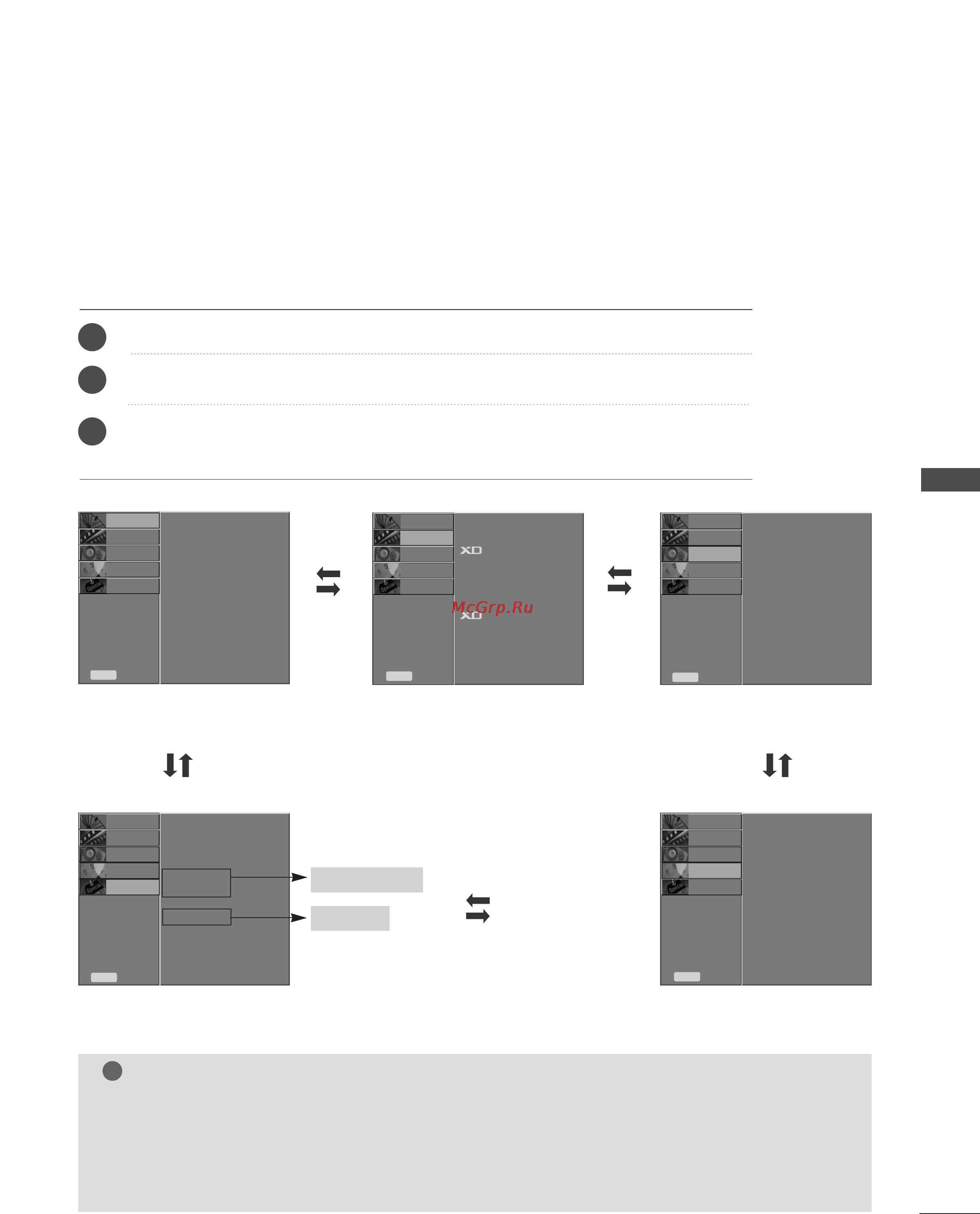 LG 52LB9RF [41/104] On screen menus selection and adjustment