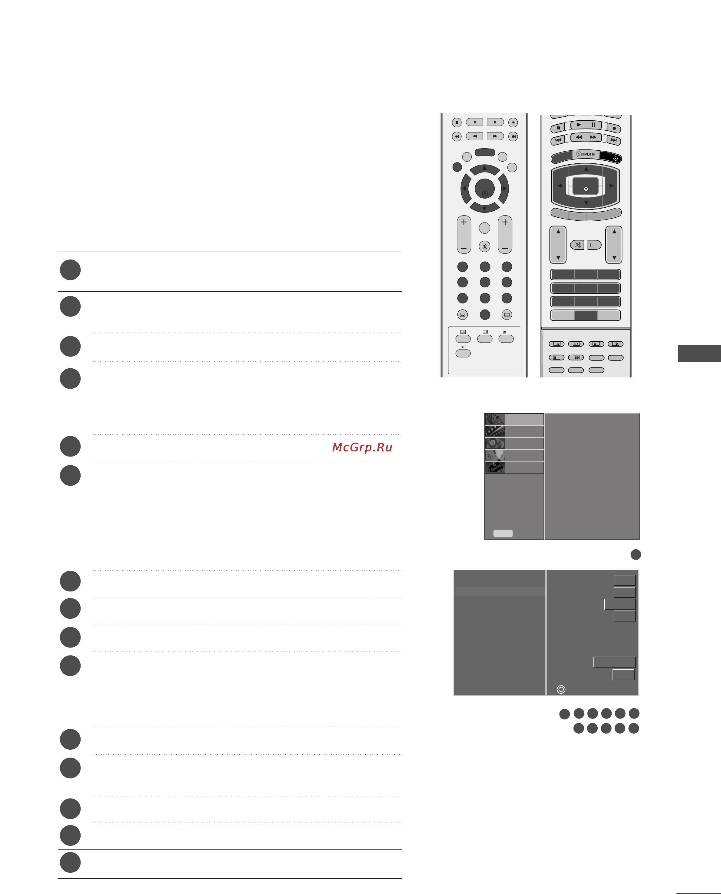 LG 52LB9RF [43/104] Manual programme tuning