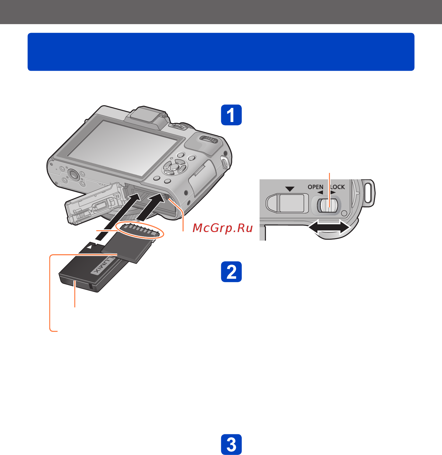 Panasonic DMC-LX7EE-K [18/226] Установка и извлечение карты памяти дополнительная принадлежность батареи