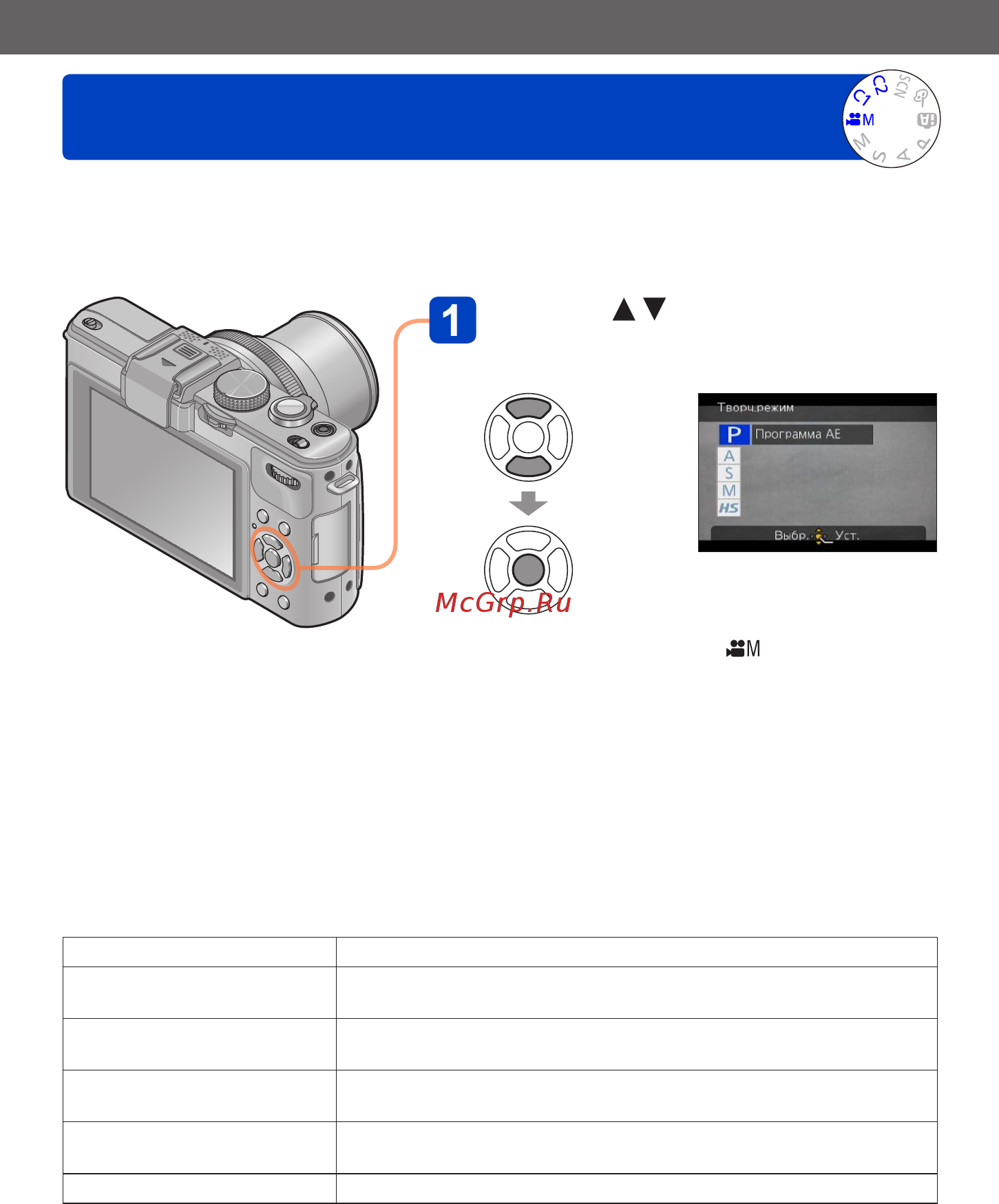 Panasonic DMC-LX7EE-K [87/226] Запись движущихся изображений с ручной операцией
