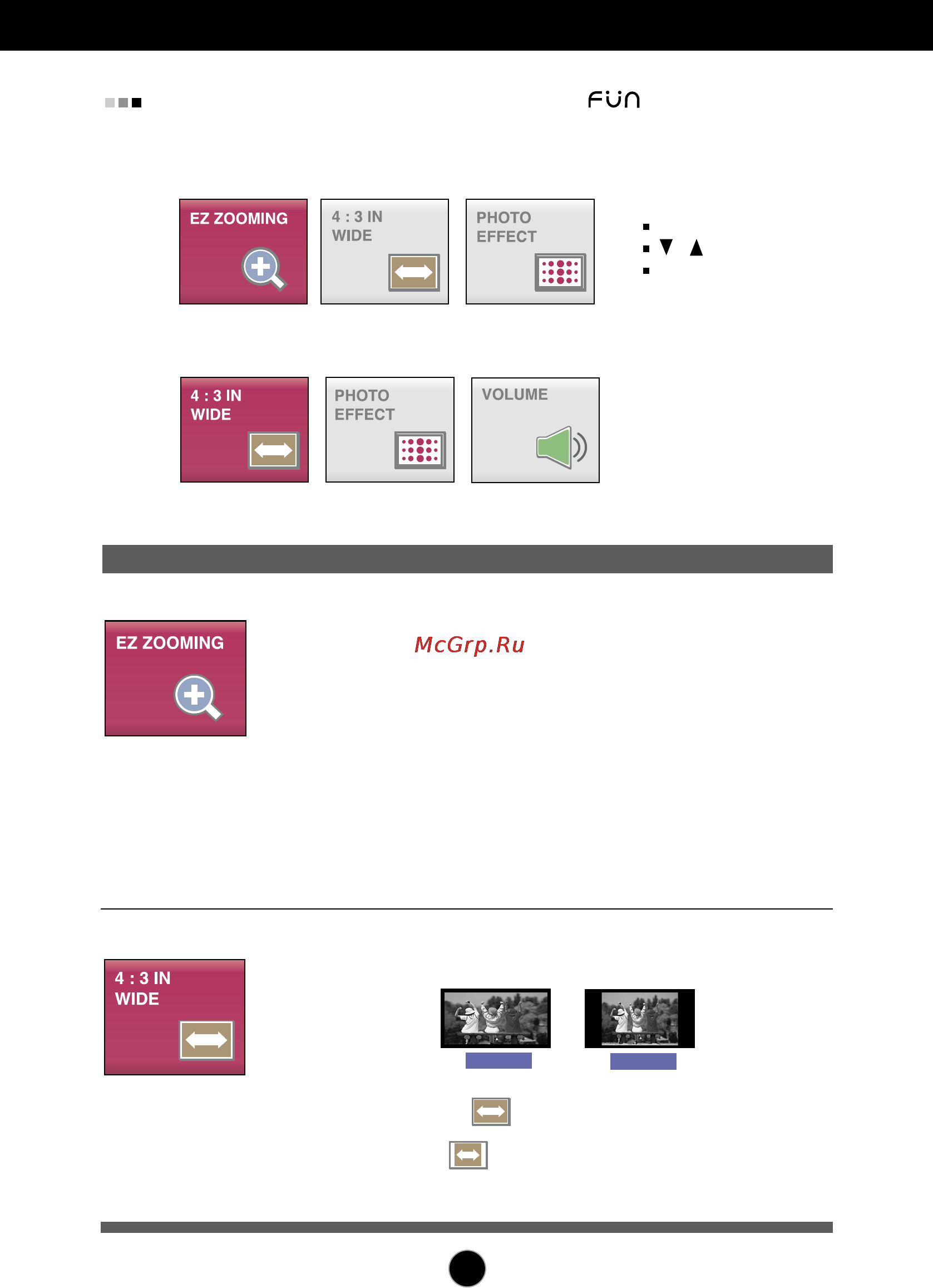 LG W2286L [18/33] On screen display osd selection and adjustment