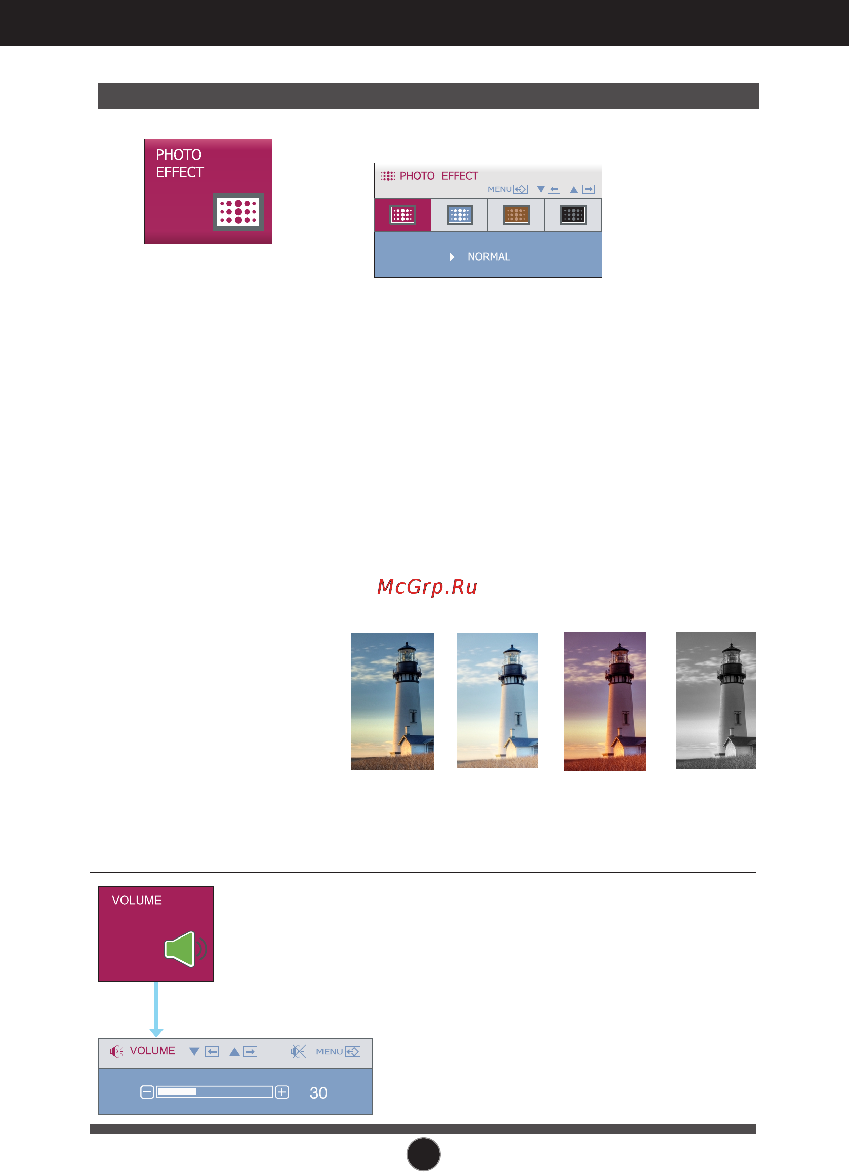 LG W2753VC-PF [19/27] On screen display osd selection and adjustment