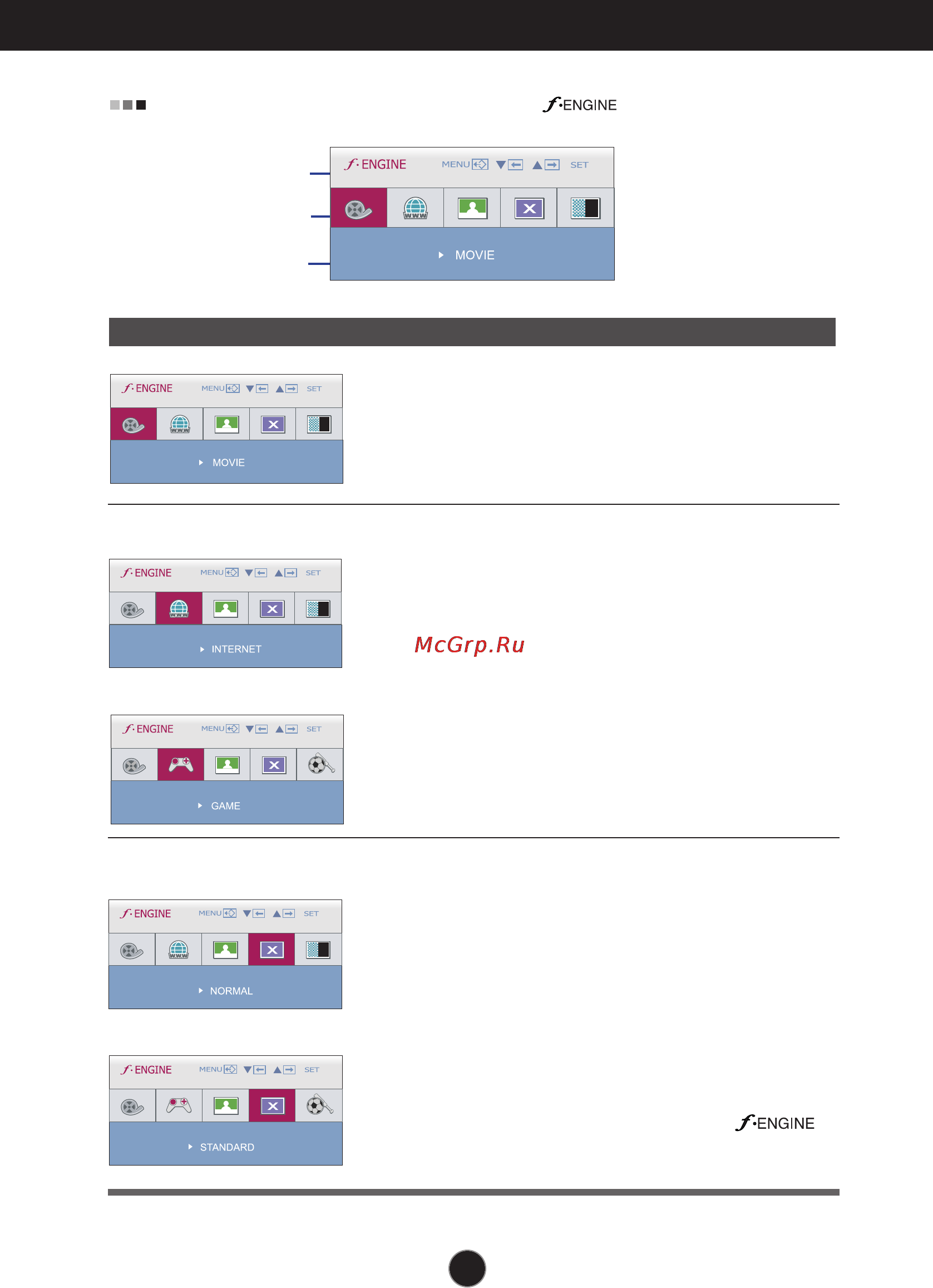LG W2753VC-PF [20/27] On screen display osd selection and adjustment