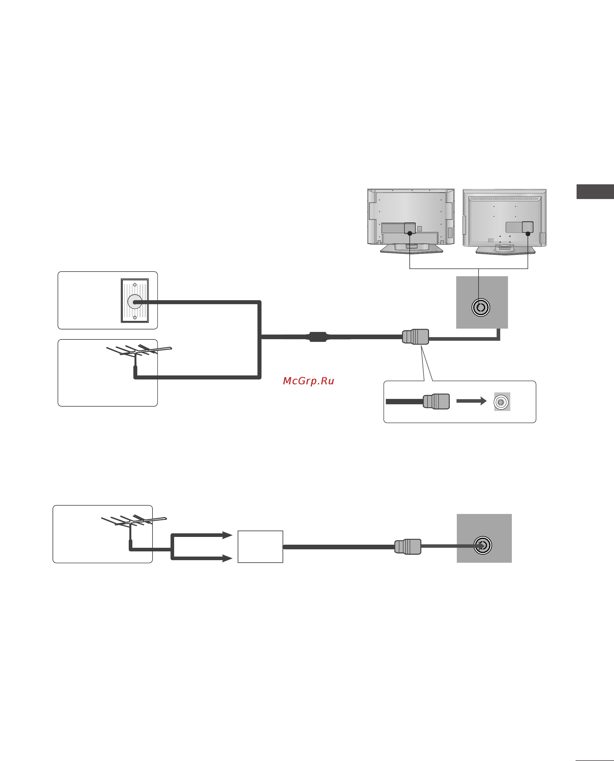 LG 42LF65-ZC [17/112] Подключение антенны