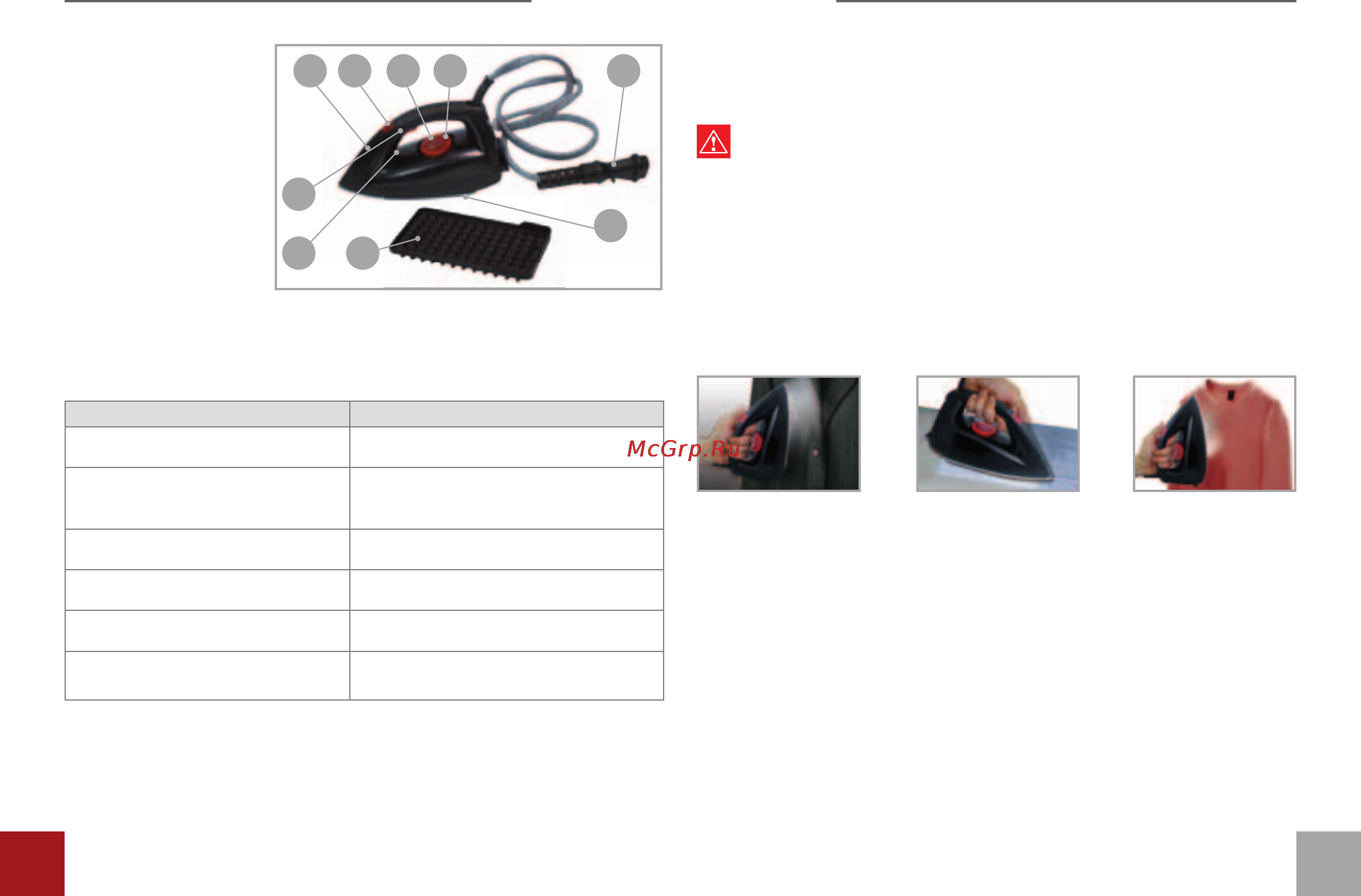 Zepter PWC-301 TUTTOSTEAMY [16/21] Глажение
