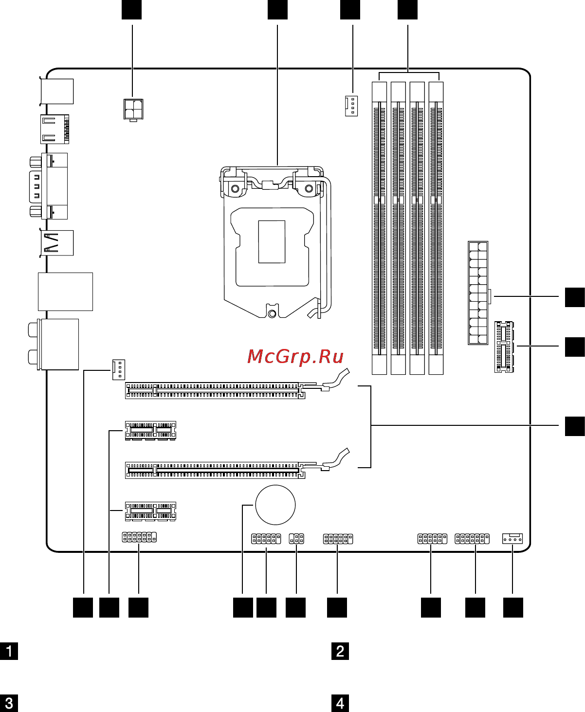 Lenovo K410 /57313794/ [47/67] Компоненты на системной плате